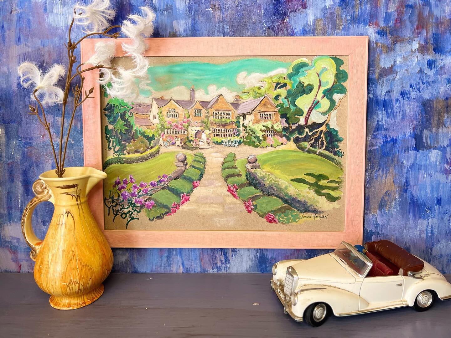 A Quintessential Jacobean Manor Hotel, Holdsworth House, Summer Afternoon🌞🌿

#holdsworthhouse #contemporarylandscape #livingartfully #artfulliving #contemporarypainting #colourfulhome