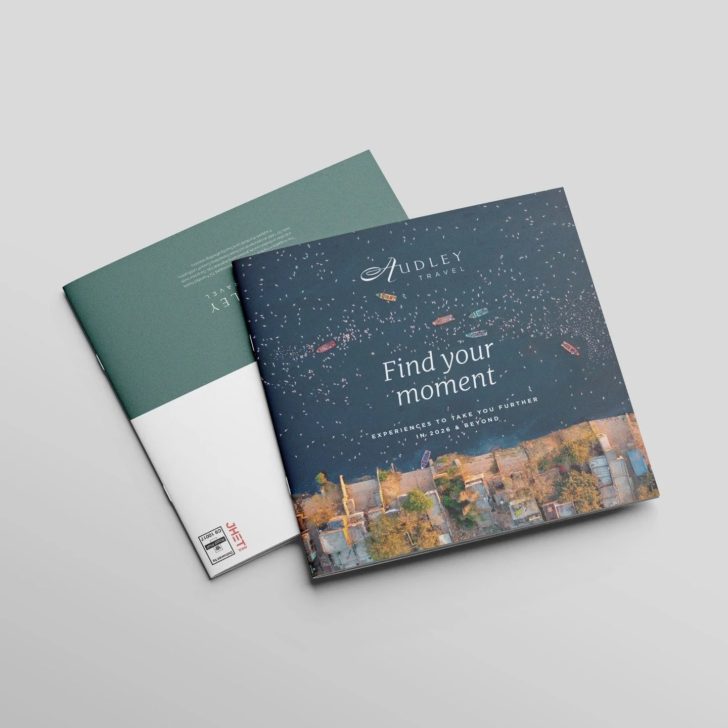 Inspiring travel through offline 🏖️

We&rsquo;re proud to continue our partnership with @audleytravel on their Turn of Year 2026 campaign 🤝

At the heart of it, a 210 &times; 210mm brochure designed for impact.

A format that gives space to tell ri