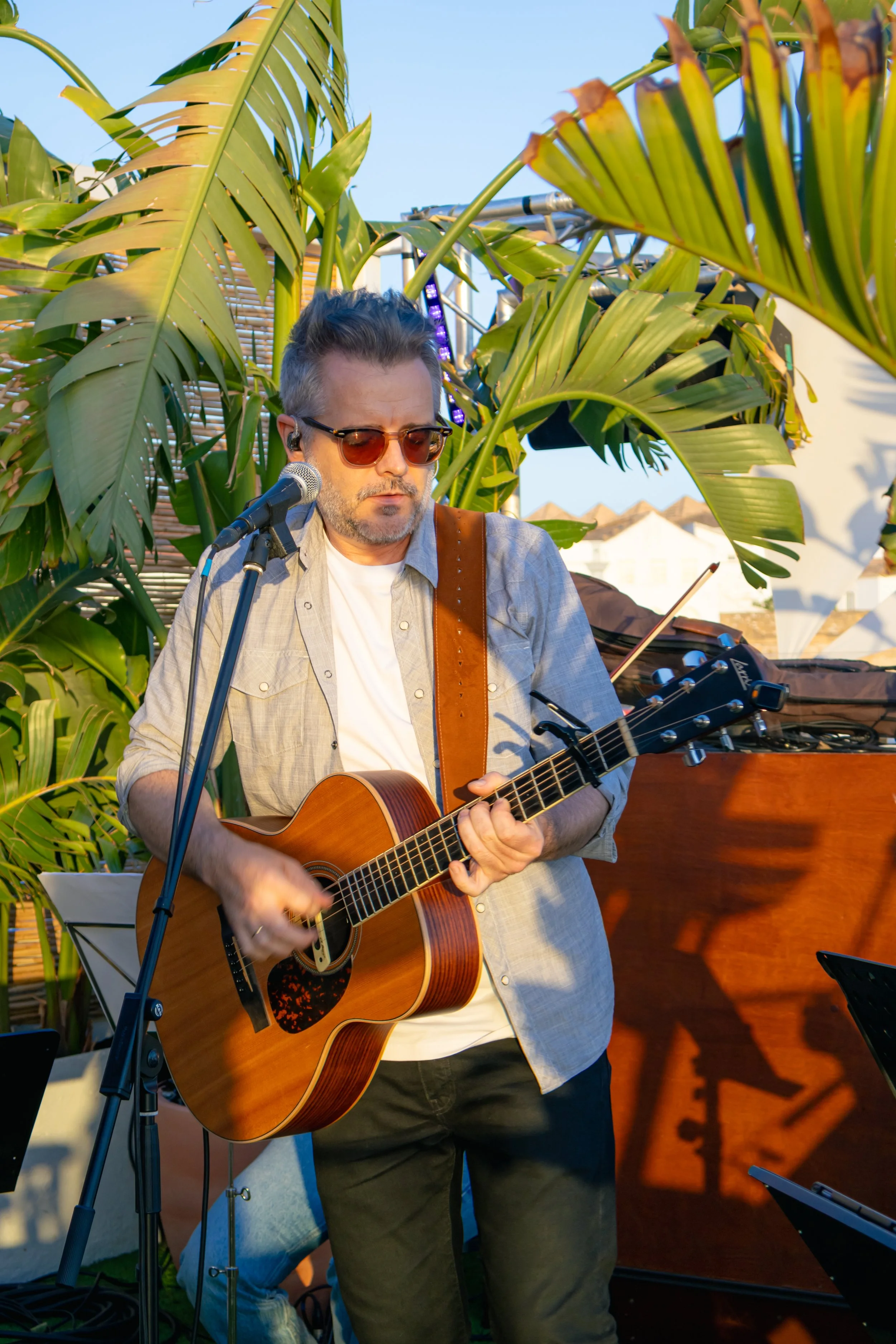 Jean Christian a atuar no Festival Açoteia na 4ª edição em Faro em 2025