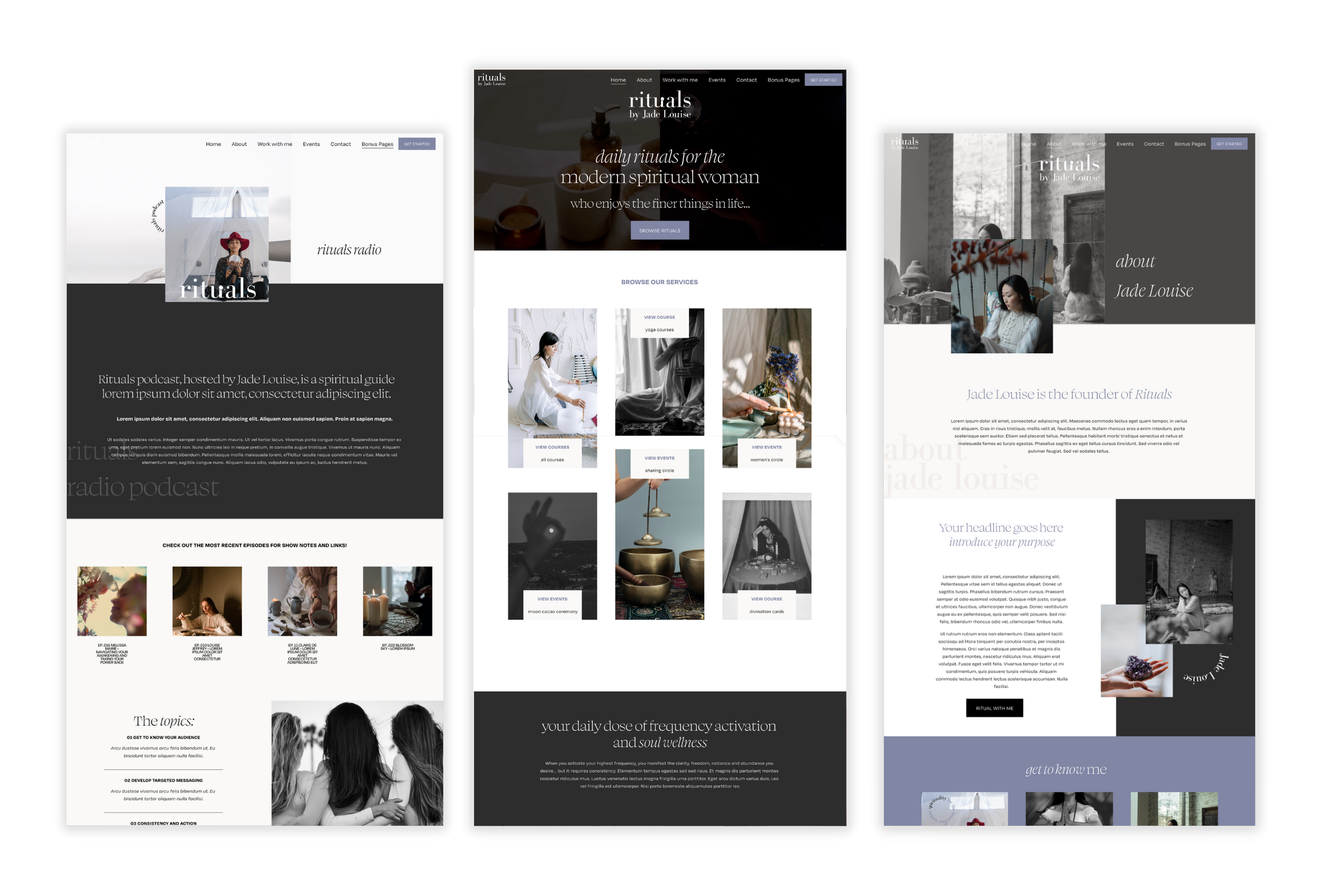 RITUALS - Holistic Energy Healing Website Template — Stellar Studio ...