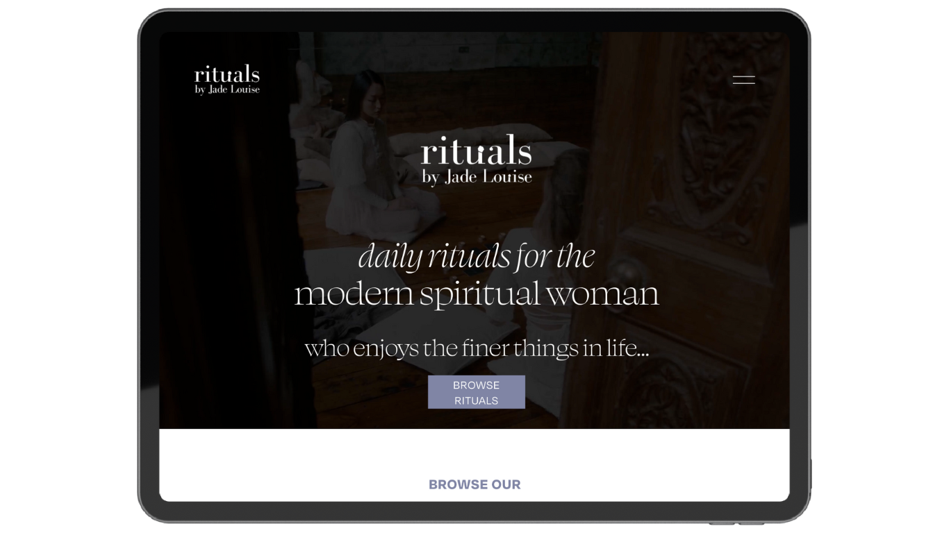 RITUALS - Holistic Energy Healing Website Template — Stellar Studio ...