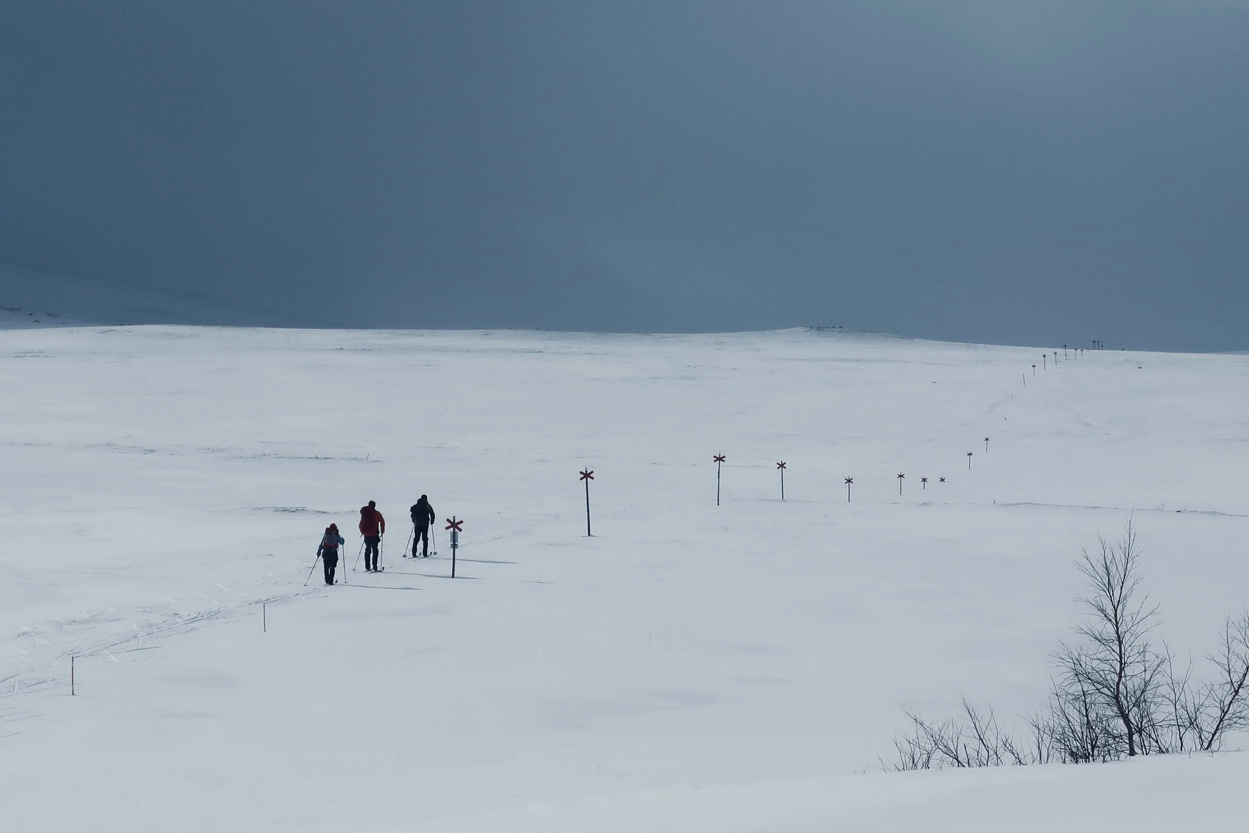 Day one of Jämtlandstriangeln, March '23