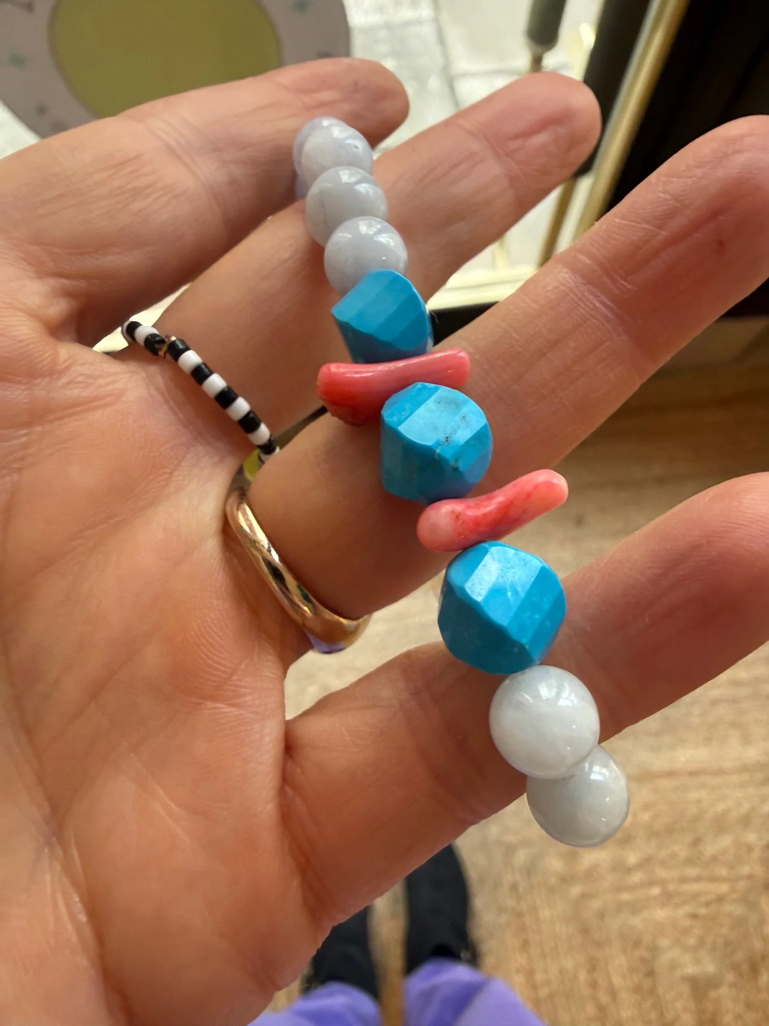 Armband Süßwasserperle jade Koralle 2.jpeg