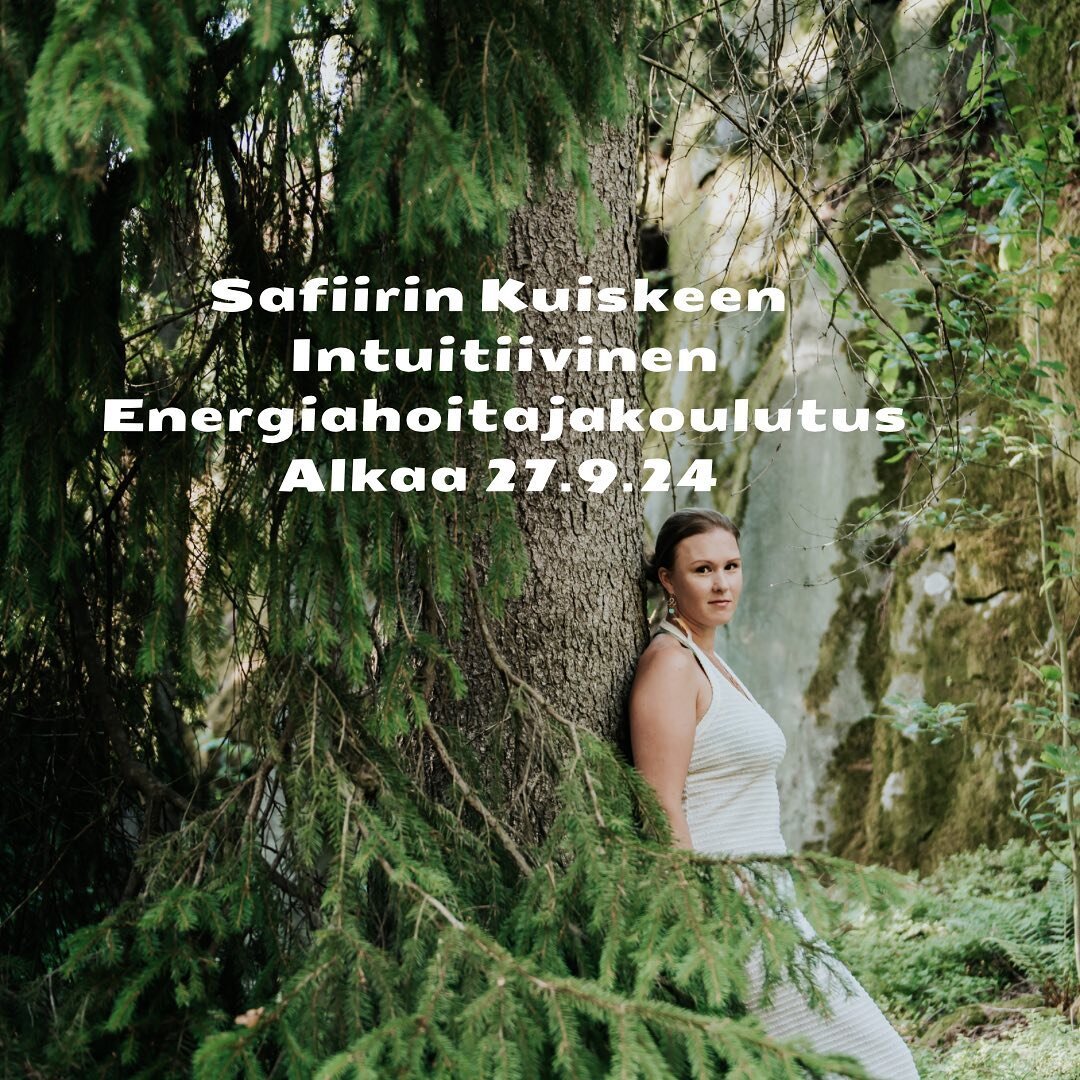 Safiirin Kuiskeen Intutiivinen Energiahoitajakoulutus alkaa 27.9 💫

Haku auki vuoden kest&auml;v&auml;lle l&auml;hikoulutusmatkalle 💖

Kaikilla meill&auml; on sis&auml;syntyinen taito kanavoida energiaa. Lis&auml;ksi meiss&auml; kaikissa on paranem