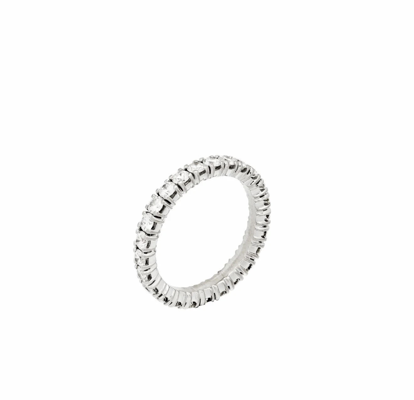 Diamond wedding band