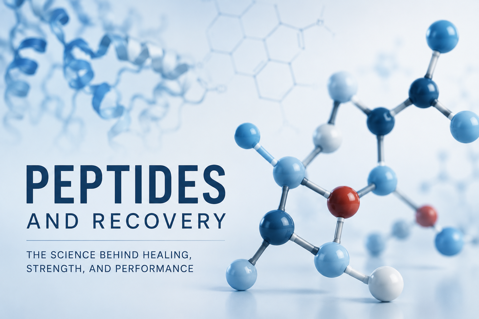 Peptides and Recovery: What We Know, What We Don't Know, and Why Movement Still Matters