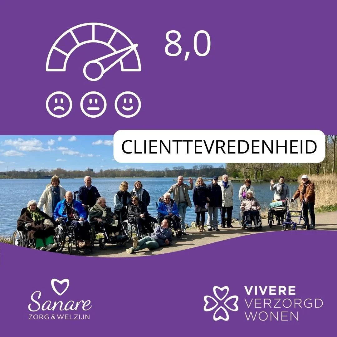 Cliënttevredenheid: een 8,0!