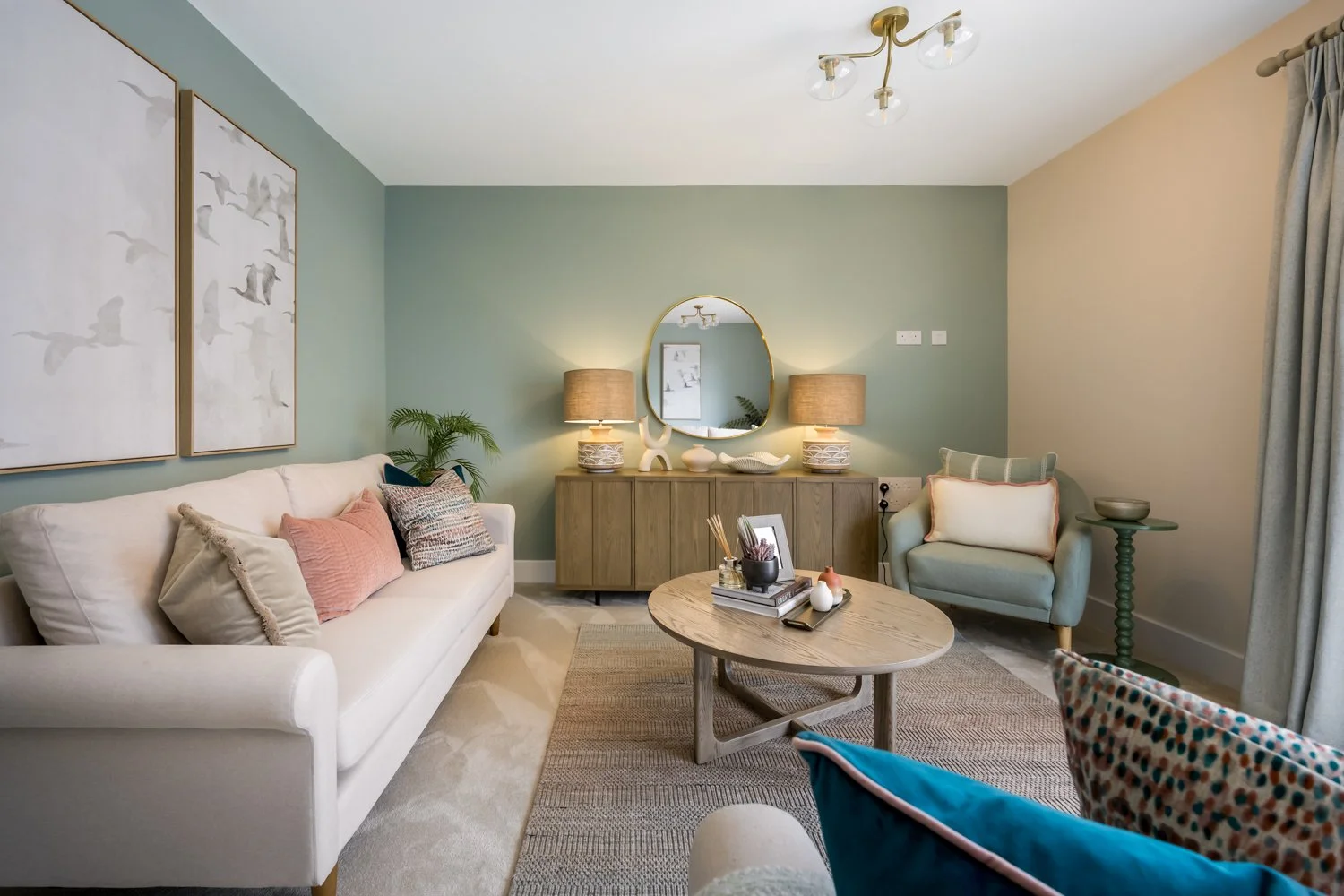 Calming Pastel Tones Show Home