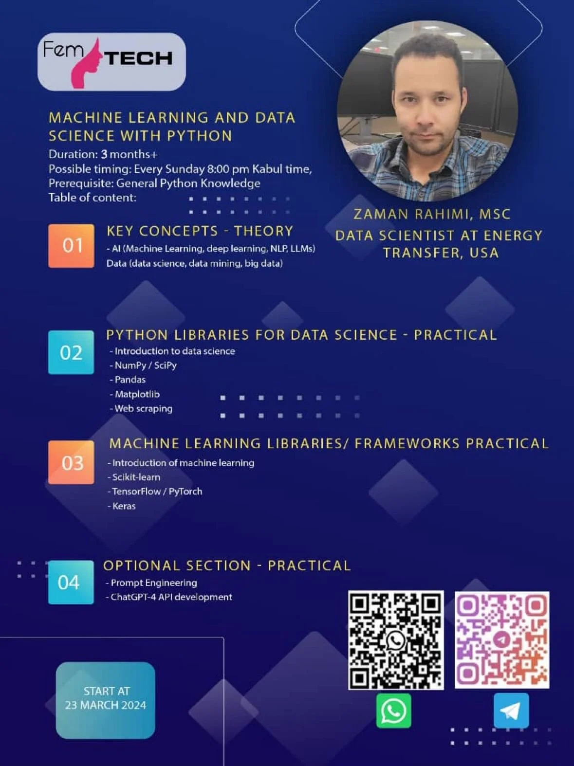 BootCamp: Machine Learning and Data Science with Python