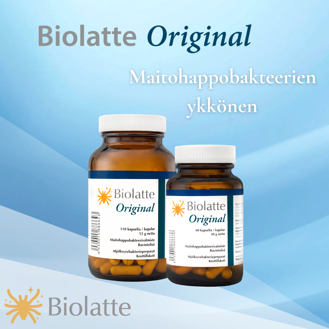 Biolatte Original – maitohappobakteerien ykkönen