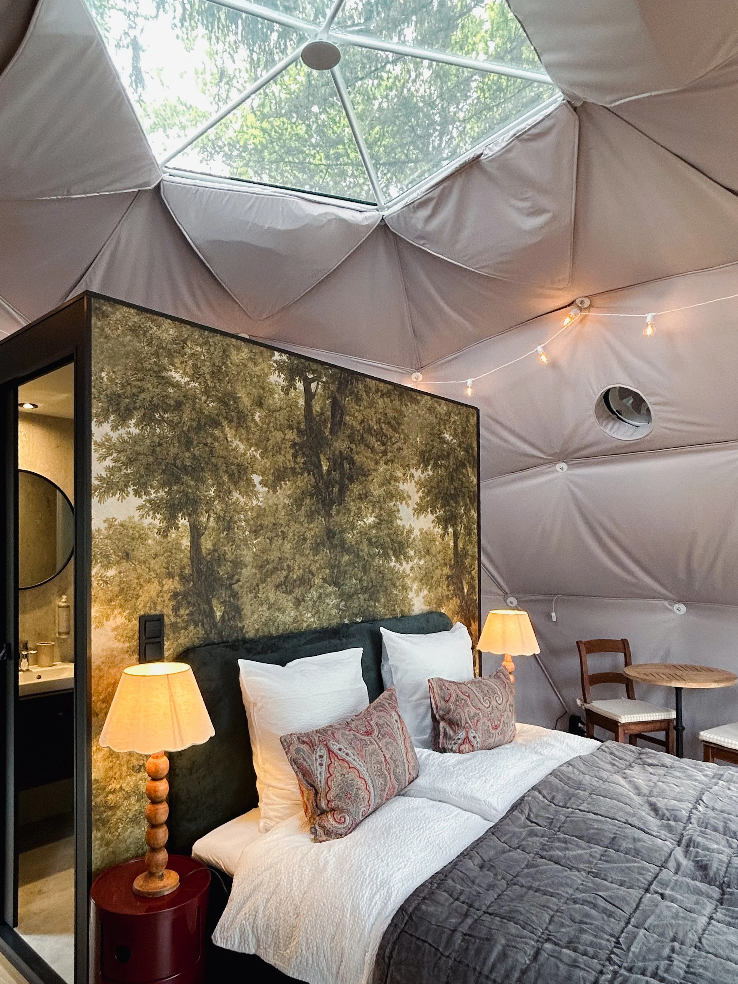 Glamping in nature in the Belgian Ardennes