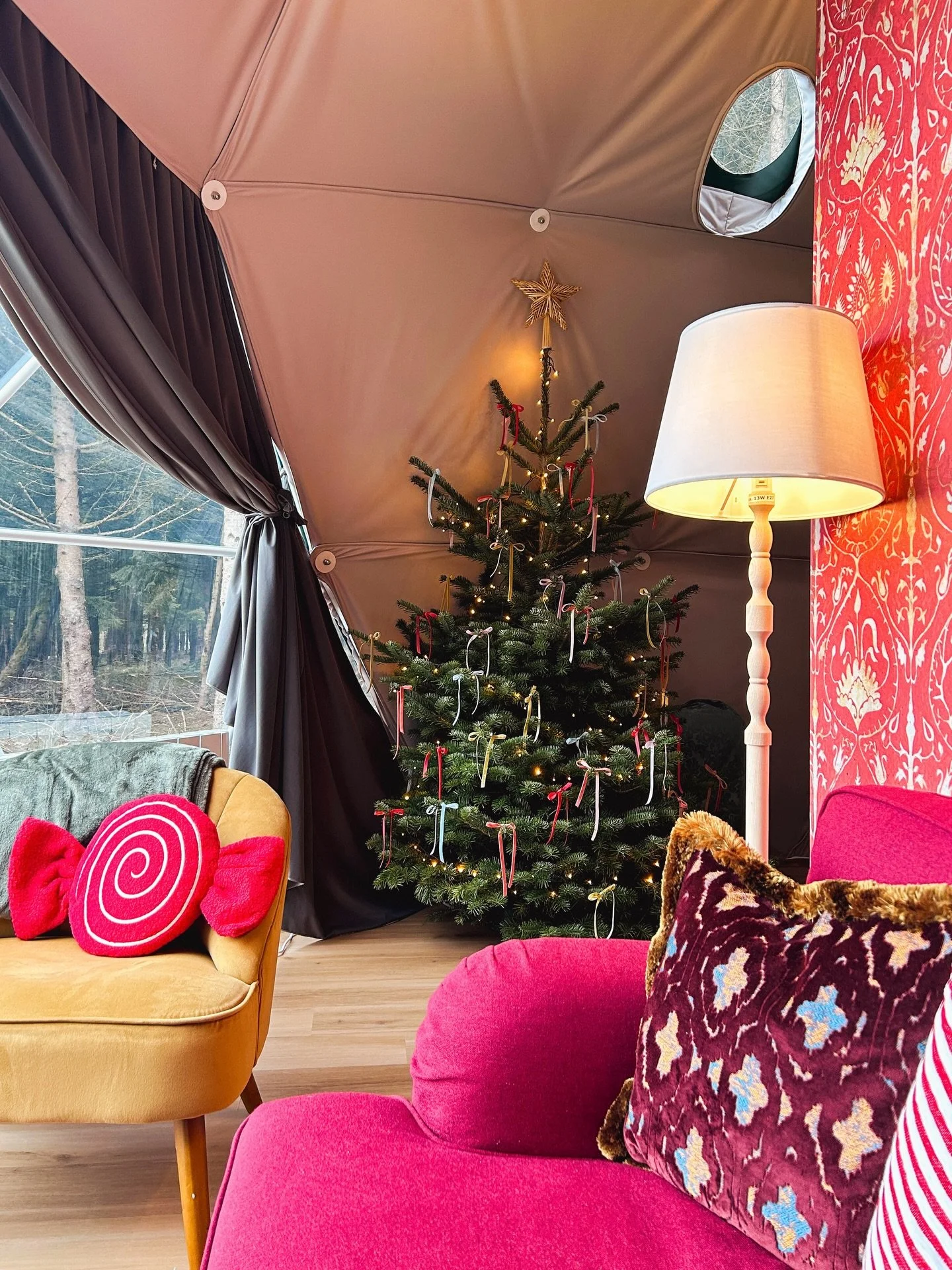 It&rsquo;s beginning to look a lot like Christmas&hellip; 🎄✨😉

#highmoorglamping #christmasvibes #festivefeels #winterglamping #cosyseason #belgianardennes #uniquestays #glampingholiday #slowtravel #staysomewheredifferent #christmasmood #luxurystay