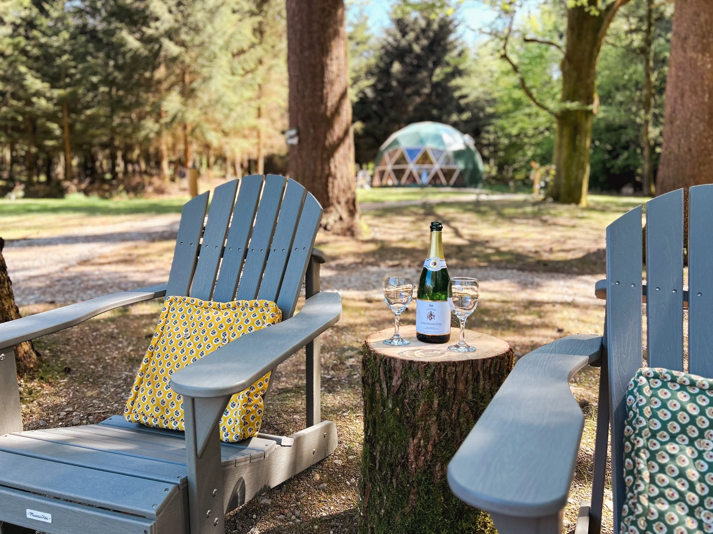 Romantic glamping experience for couples in the Ardennes