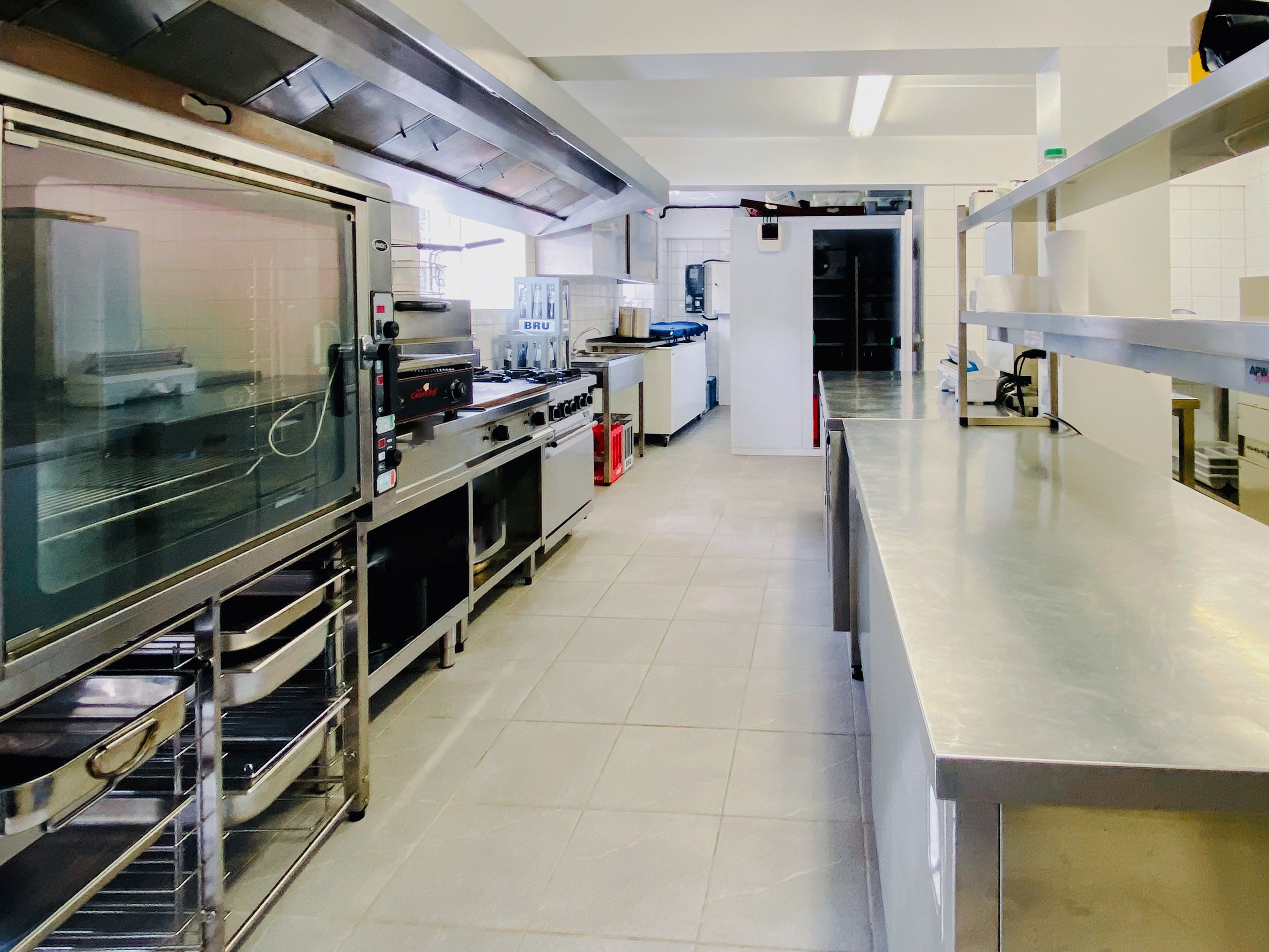 The Grand Hall's professional kitchen at High Moor Estate