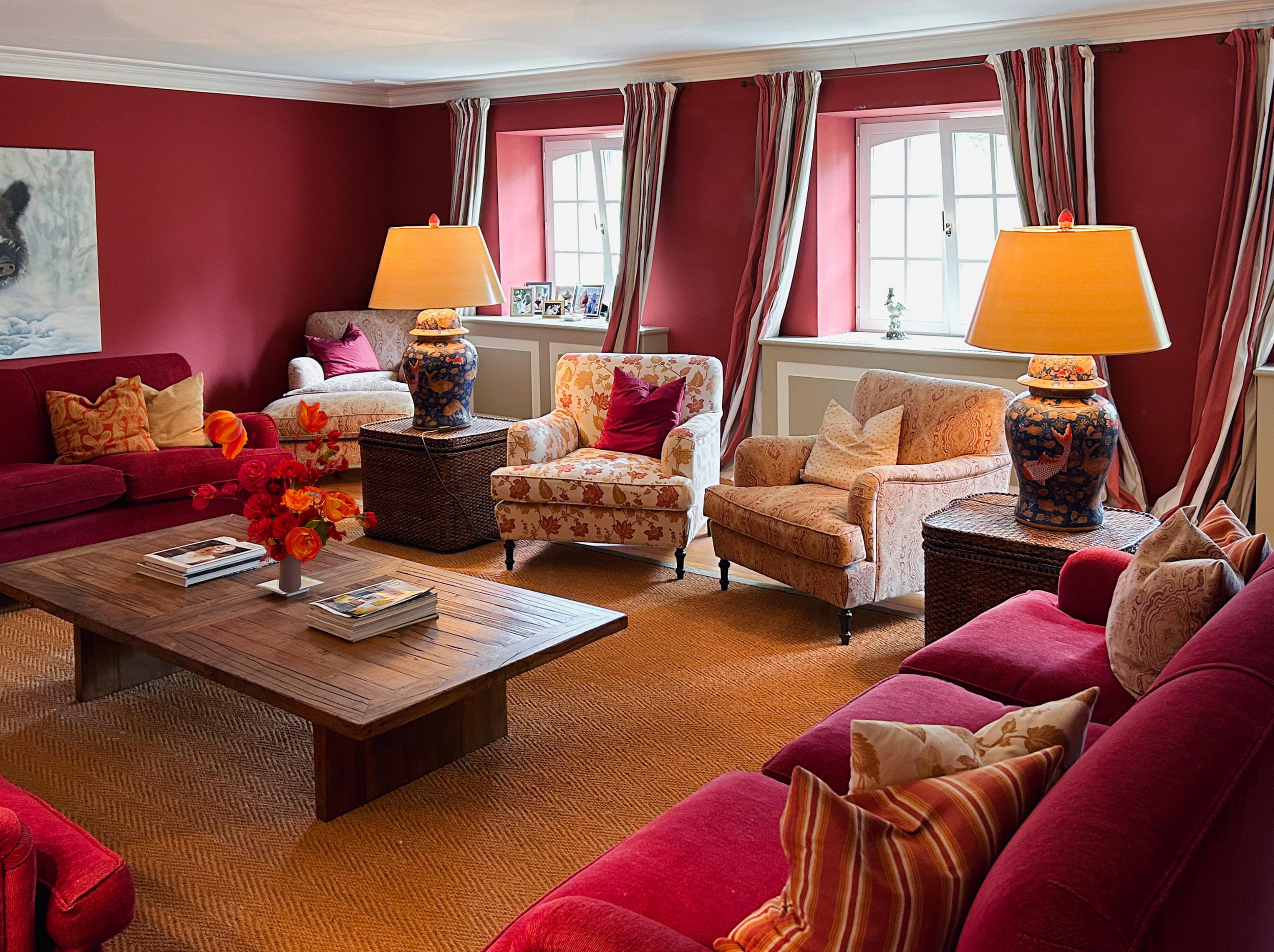 Enjoy the upstairs sitting area of our Grand Hall