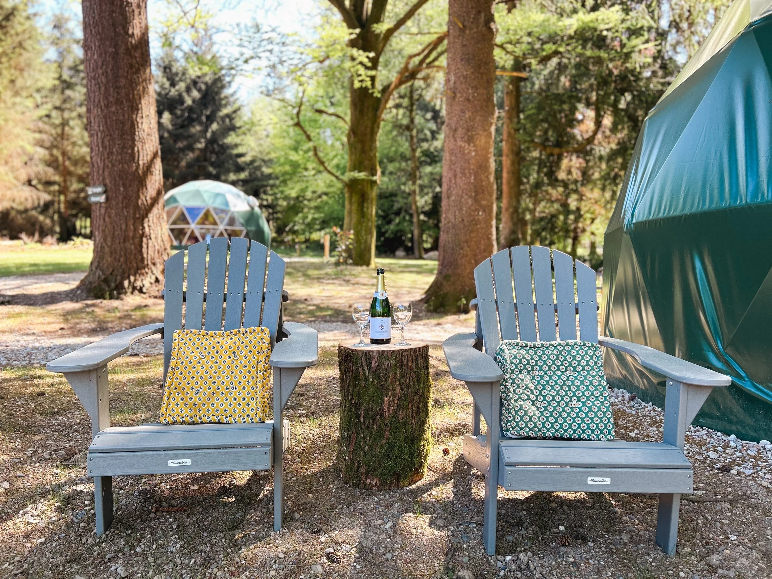 A nature glamping retreat that allows peace and comfort