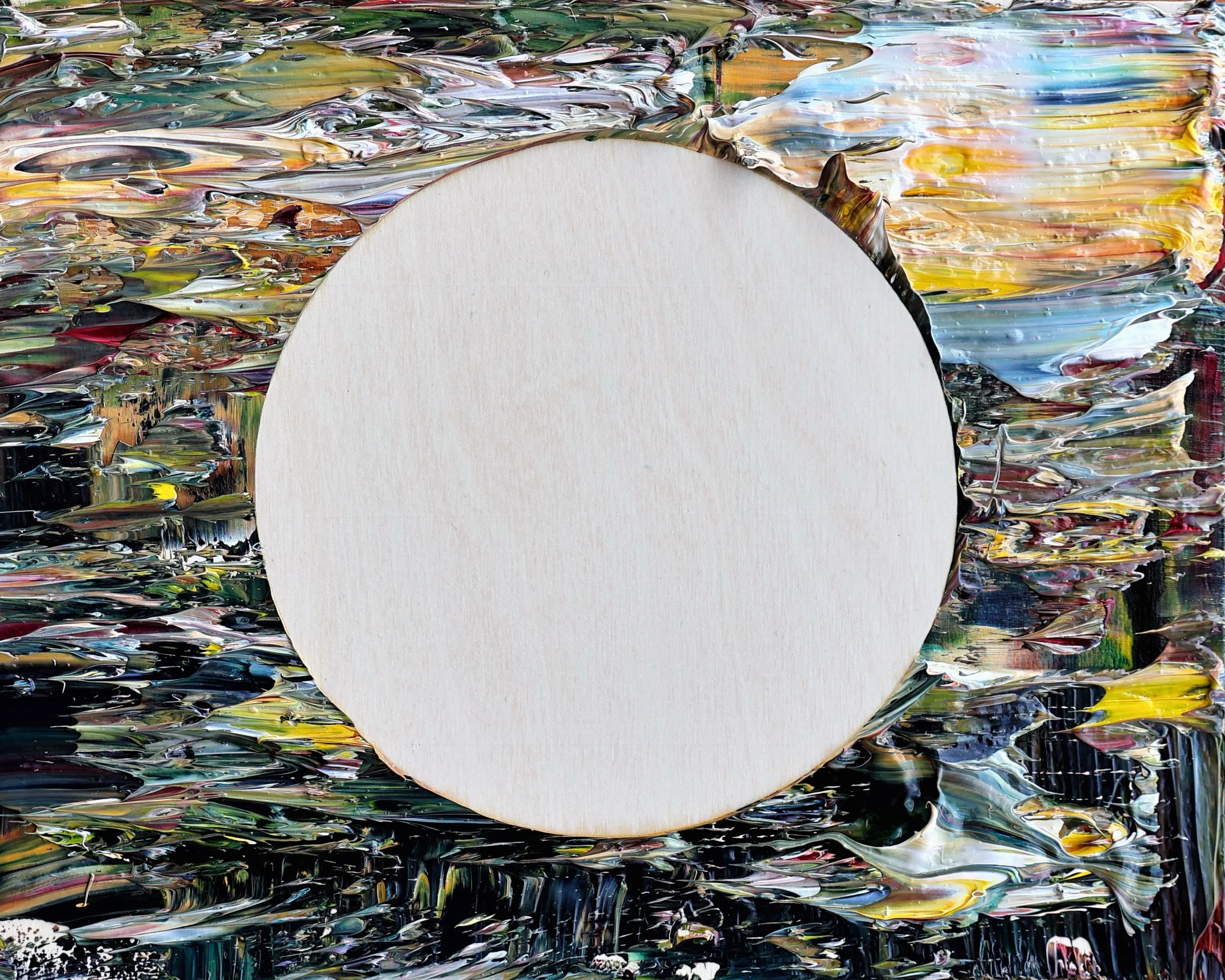 Gegenwind 5, 25x20cm, oil on wood, 2026