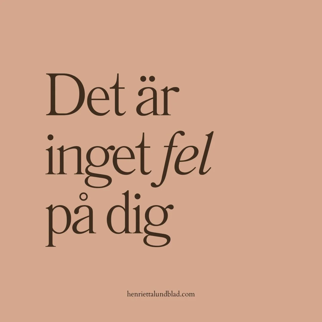 Till alla som beh&ouml;ver h&ouml;ra det h&auml;r, inte minst till mig sj&auml;lv ❤️

Tack @antoniac f&ouml;r fin inspiration idag 💕✨

Vi k&auml;mpar s&aring; h&aring;rt med oss sj&auml;lva j&auml;mt. Med att reglera, balansera, sl&auml;ppa taget, g