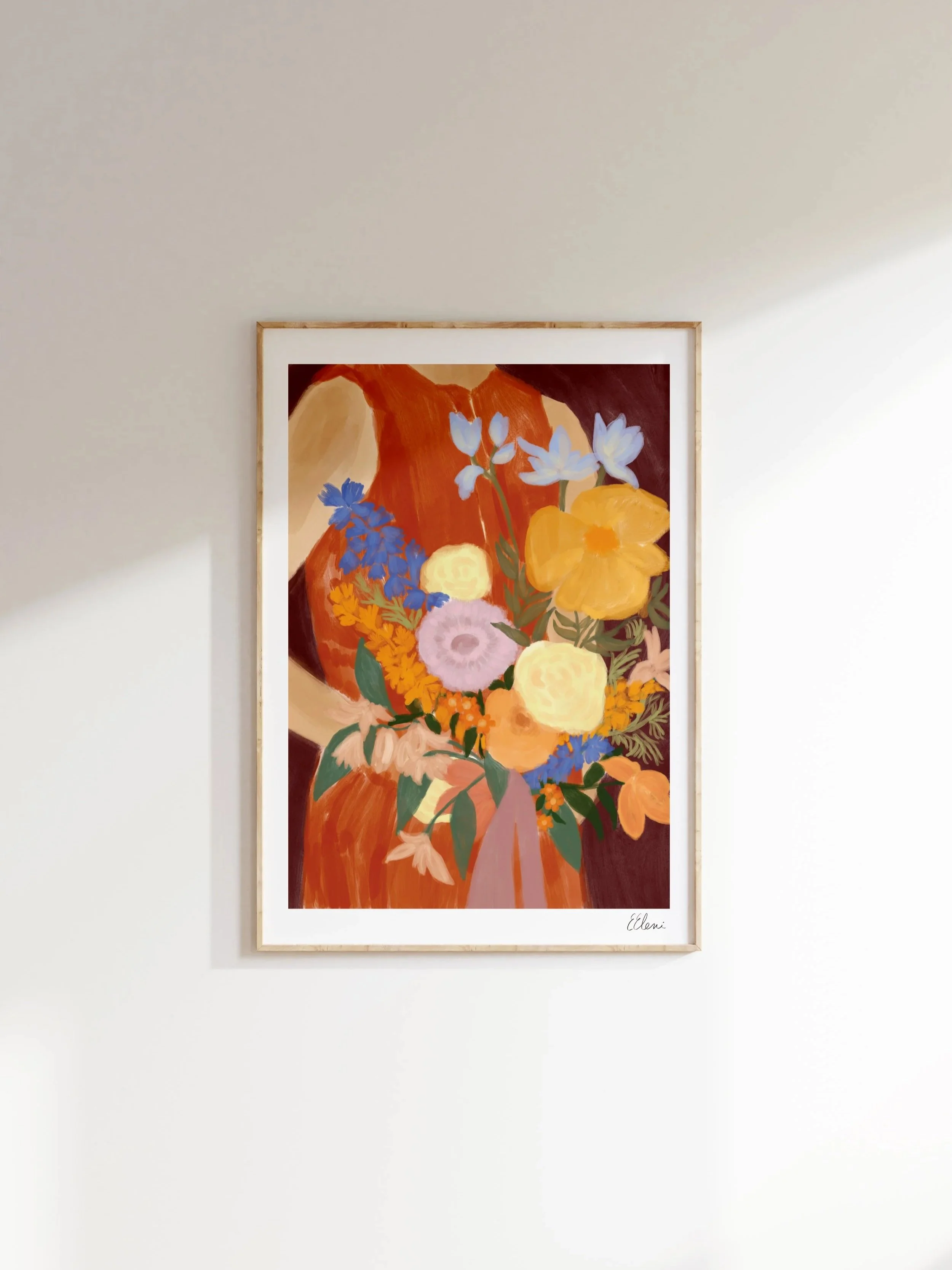 Autumn Bouquet Art Print