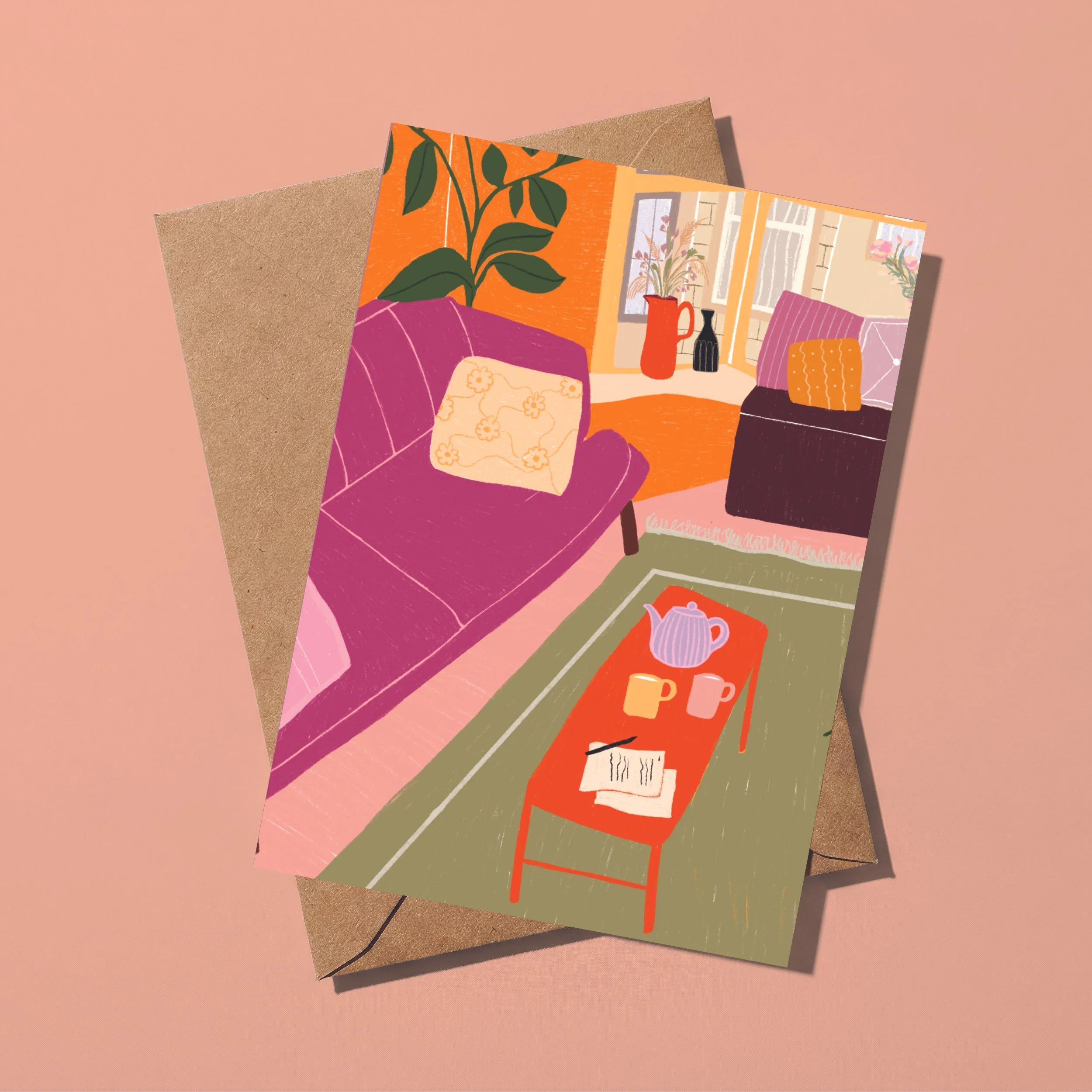 Tea for Two Card