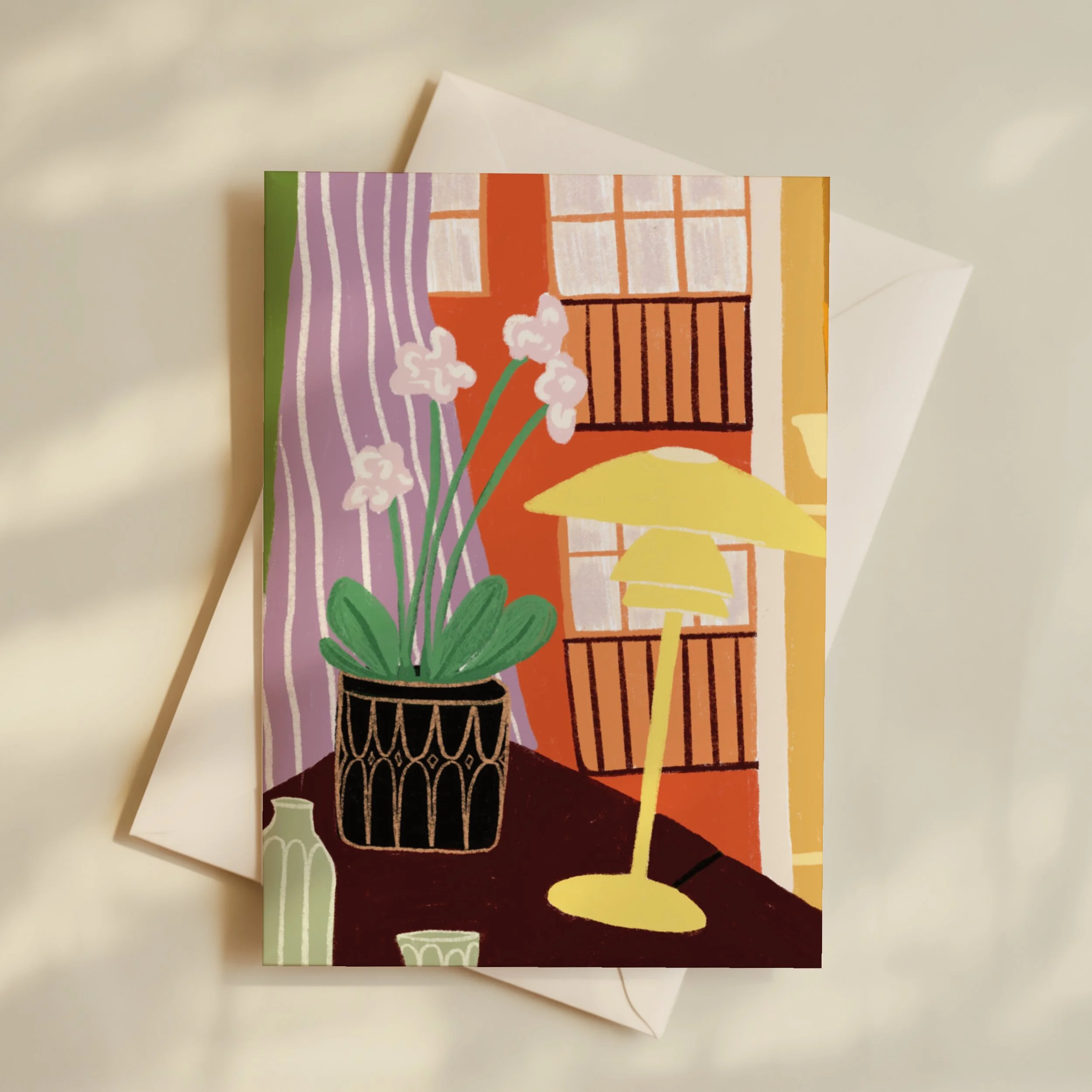 Potted Plant Card