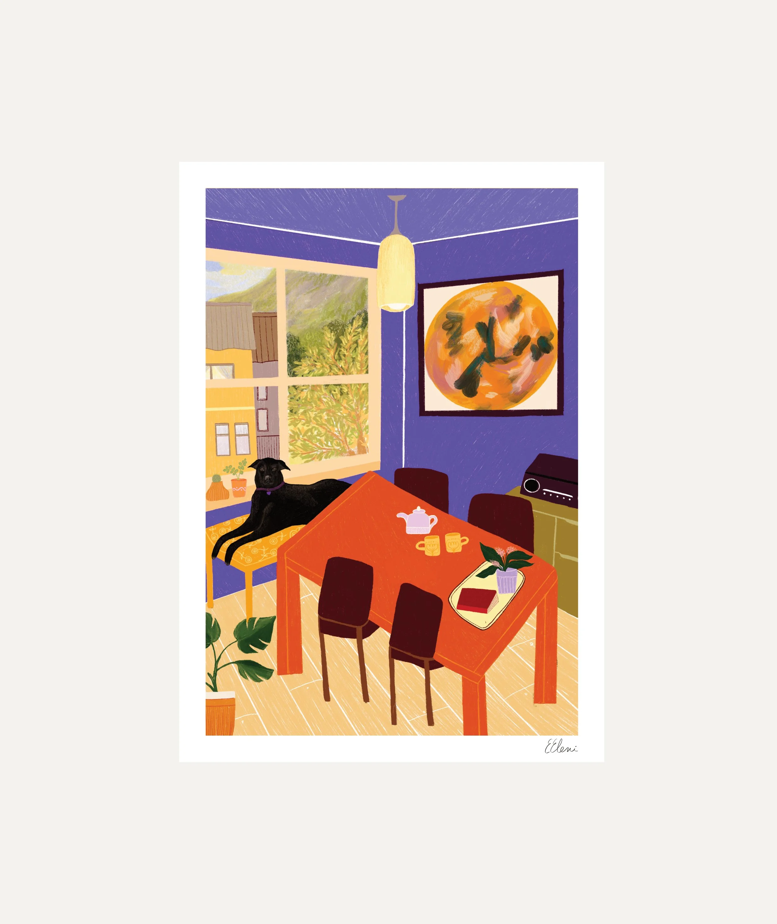 First Home Art Print