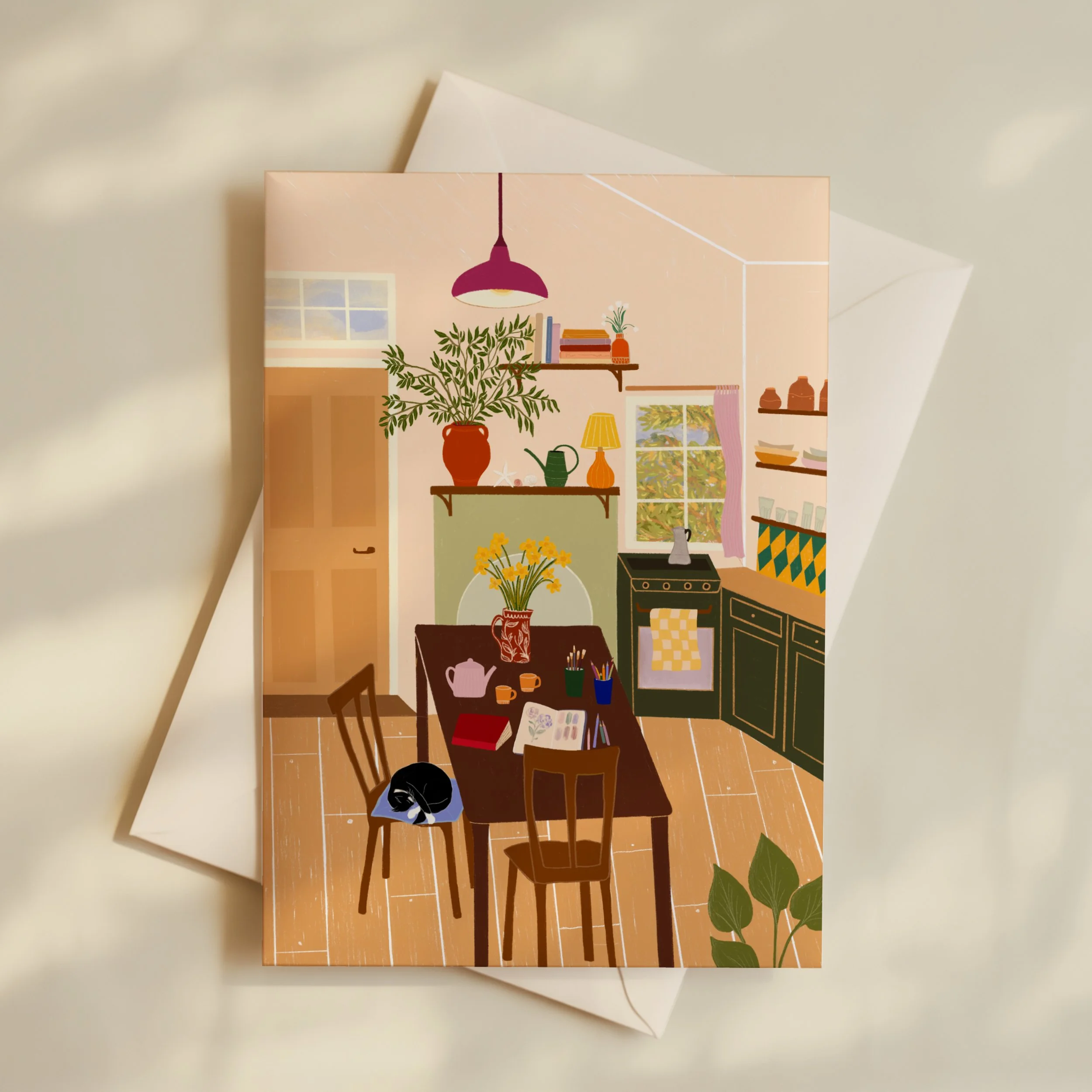 Cosy Cottage Card