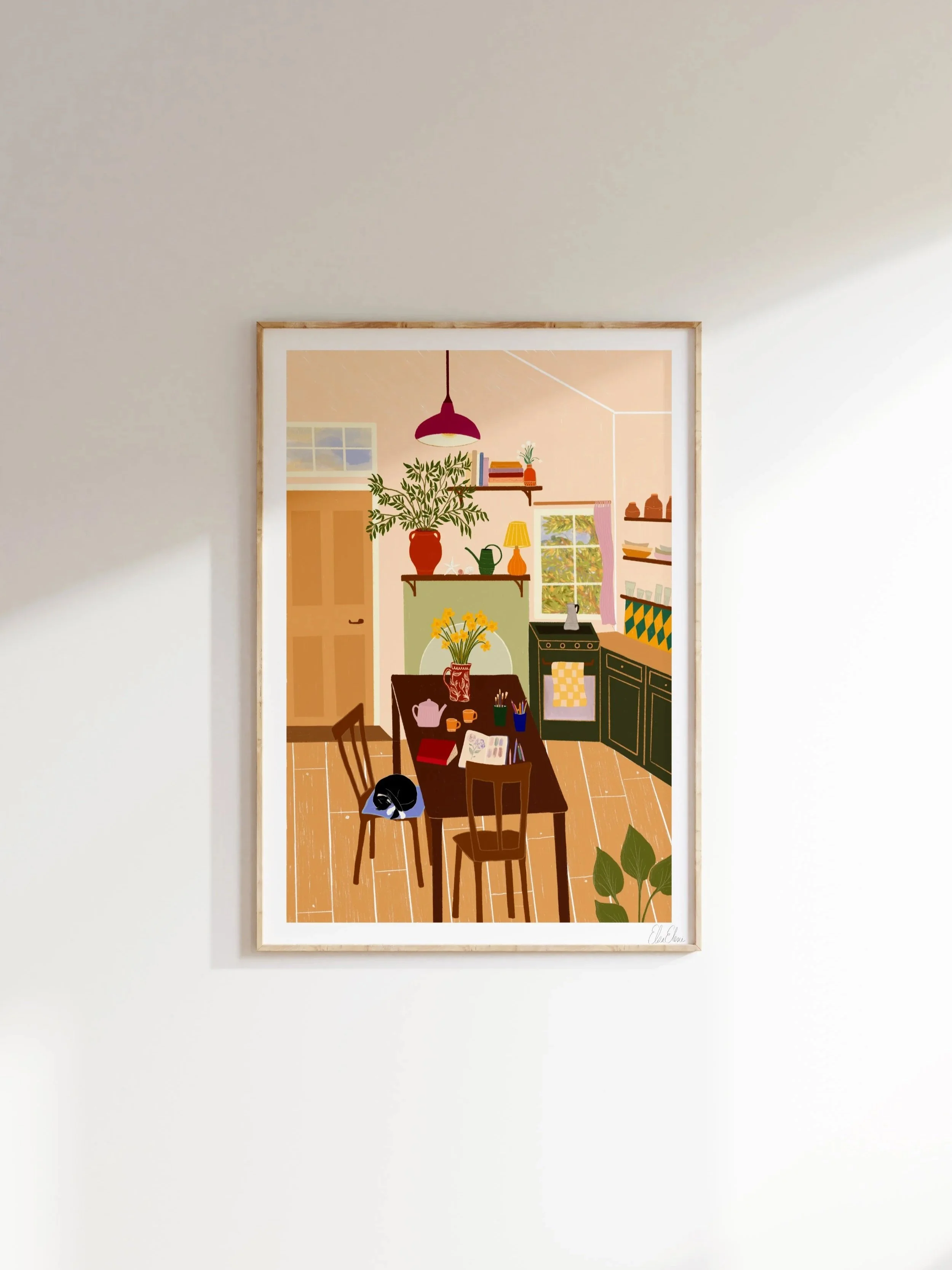 Cosy Cottage Art Print