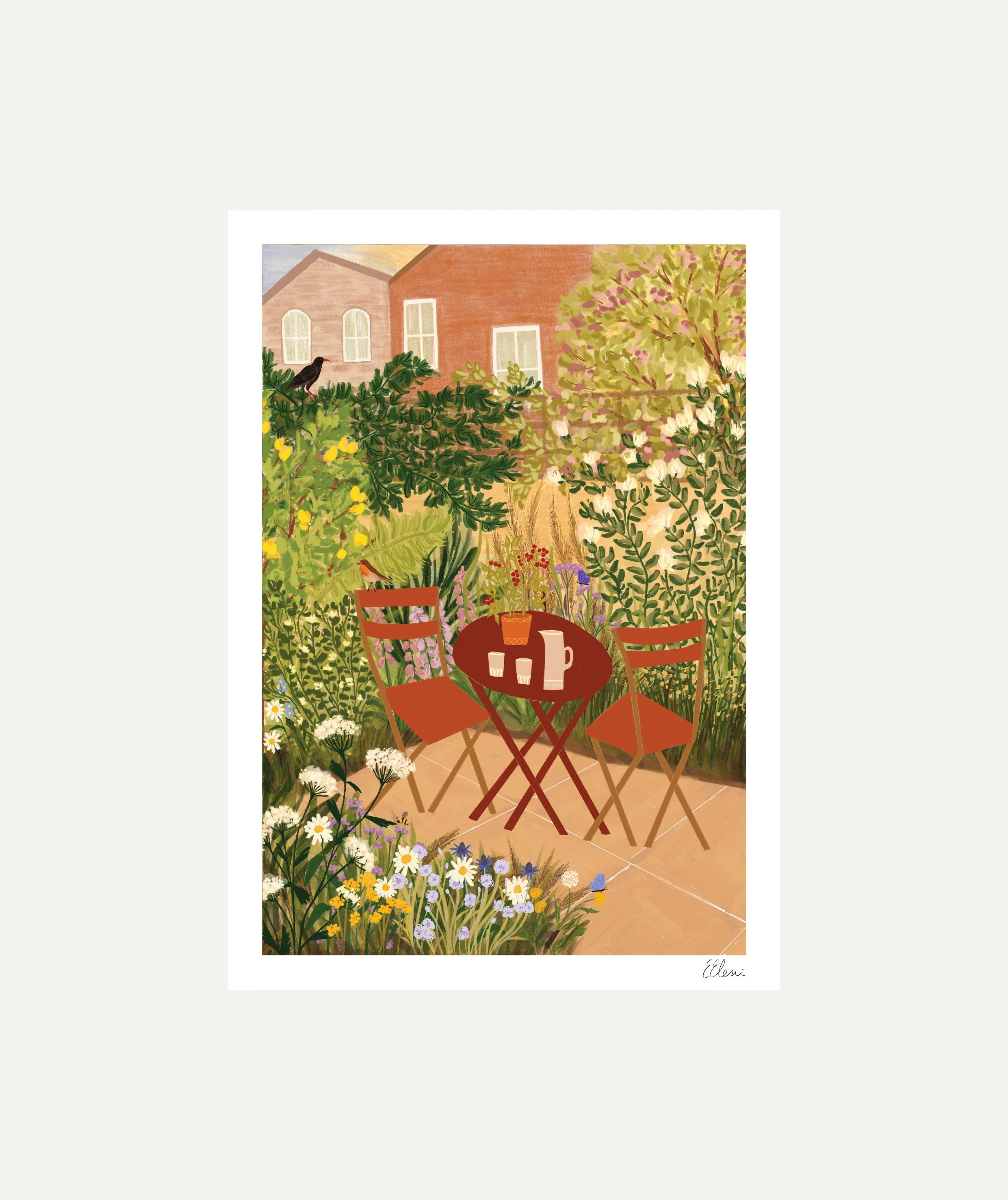 Wild Garden Art Print