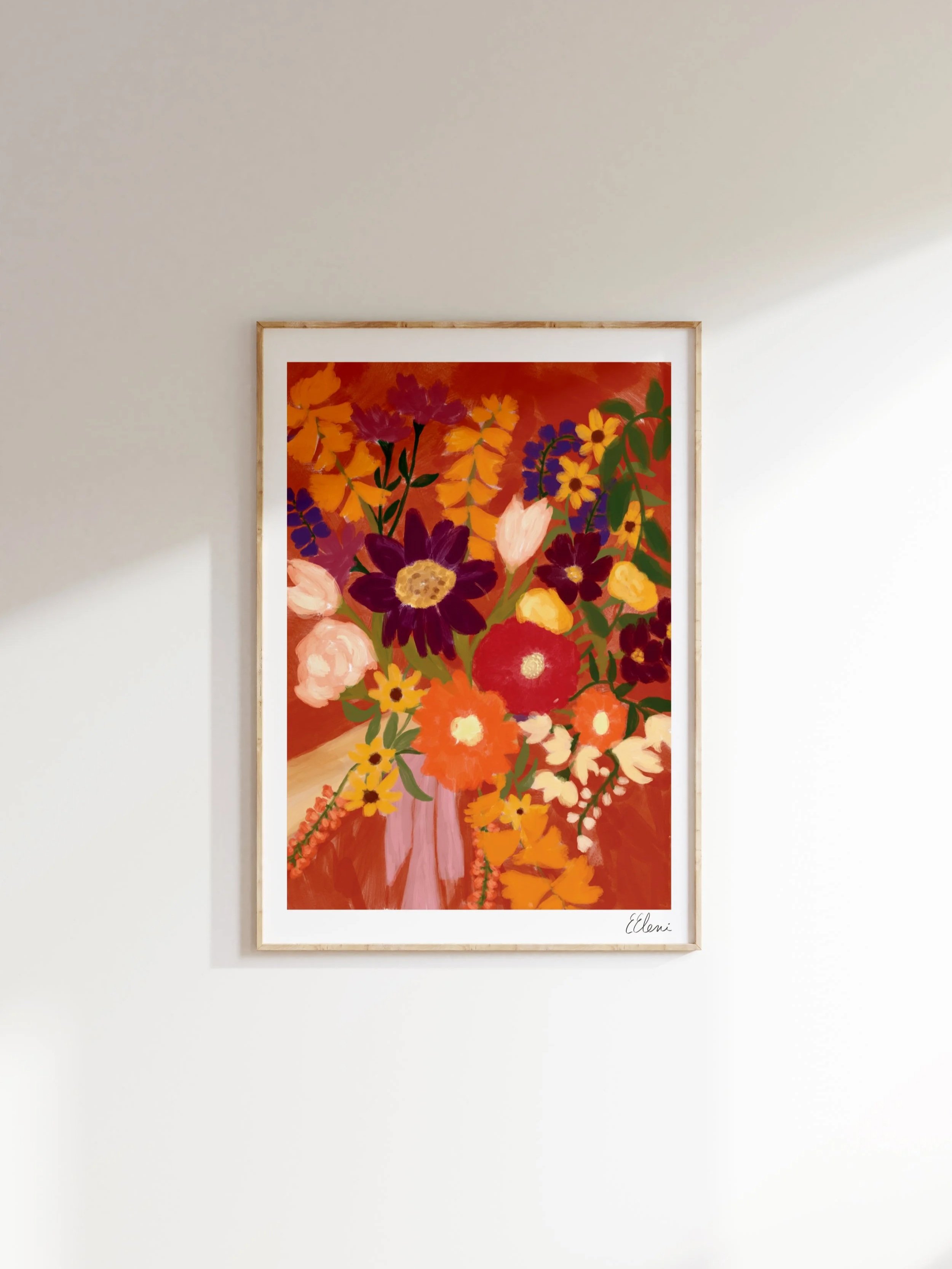 Wild Florals Art Print
