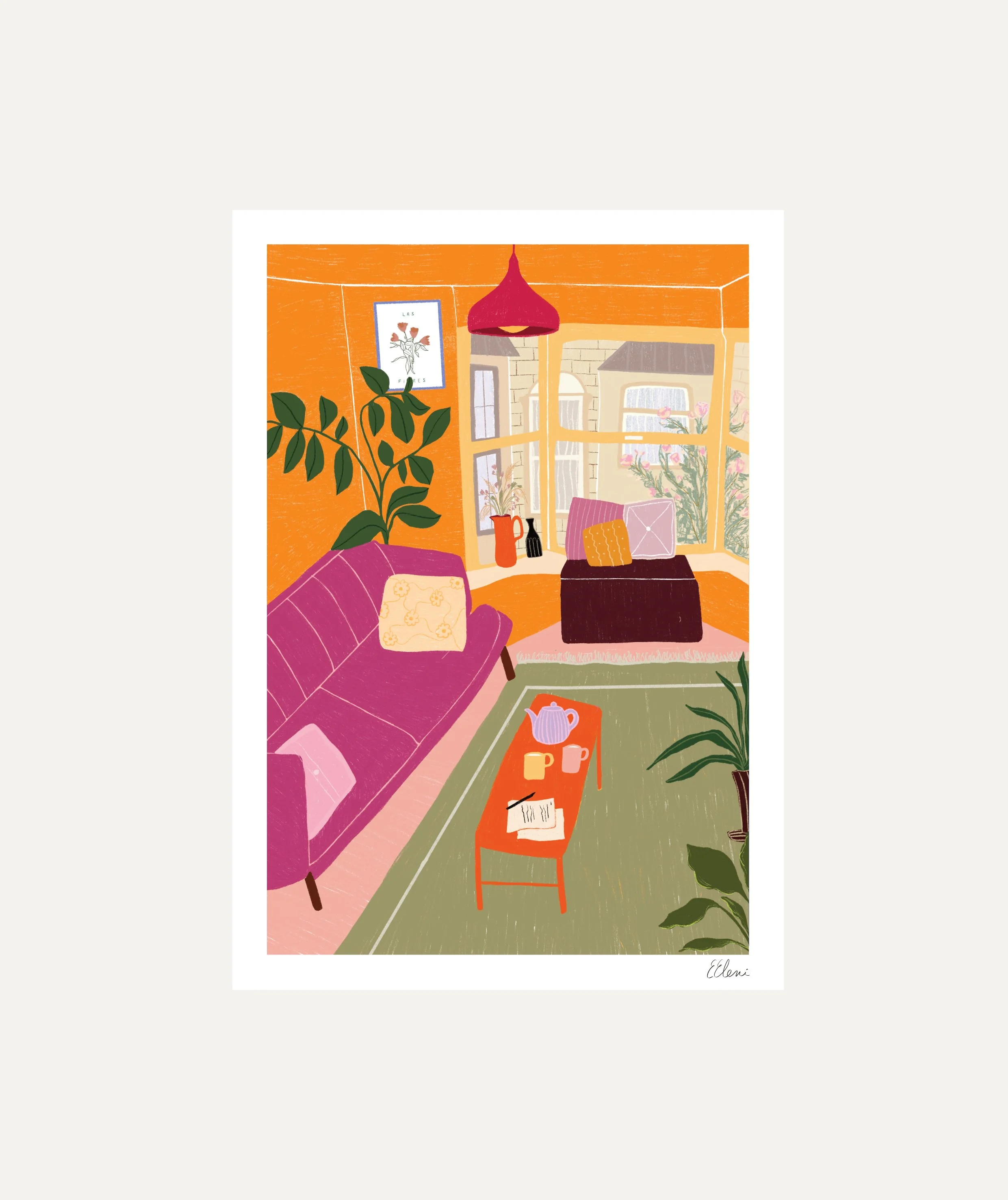Artist Home Art Print