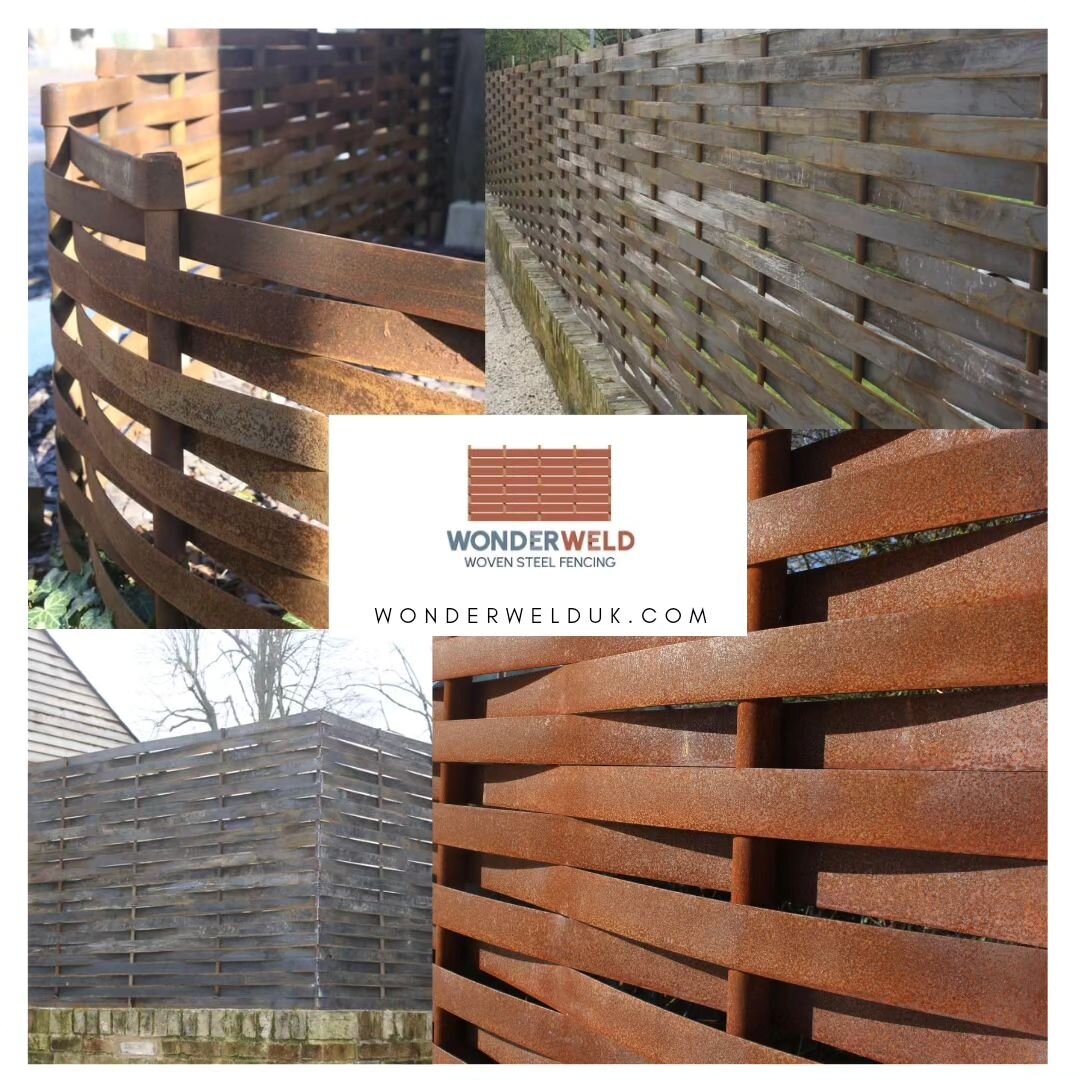 We are WonderWeld - the makers of bespoke woven steel fencing.

Our fences and garden screens can be woven in straight lines, or with curves. Don't be put off by the &quot;industrial&quot; connotations of steel; the fluidity of woven steel brings wit