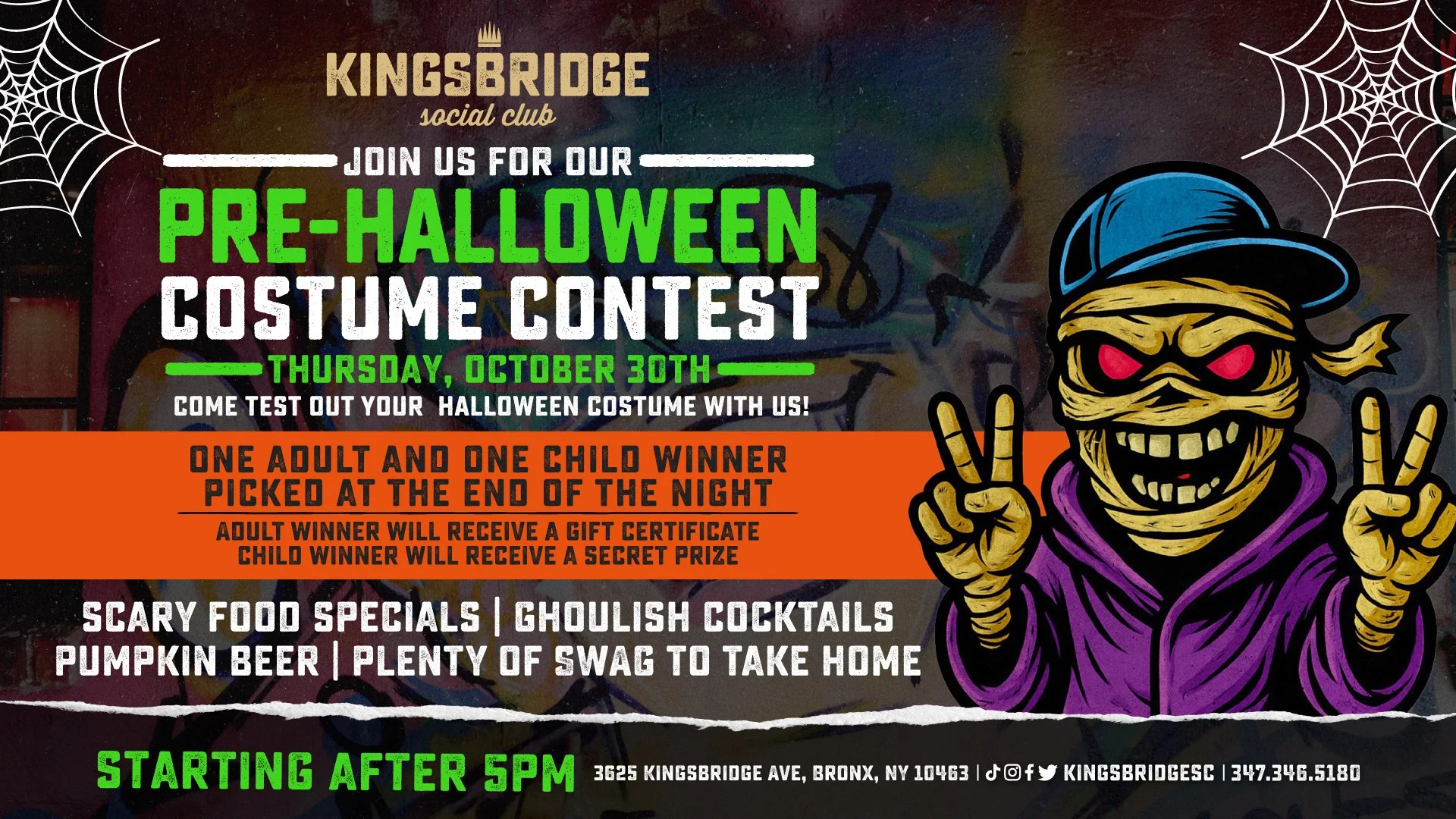 Pre-Halloween Costume Contest