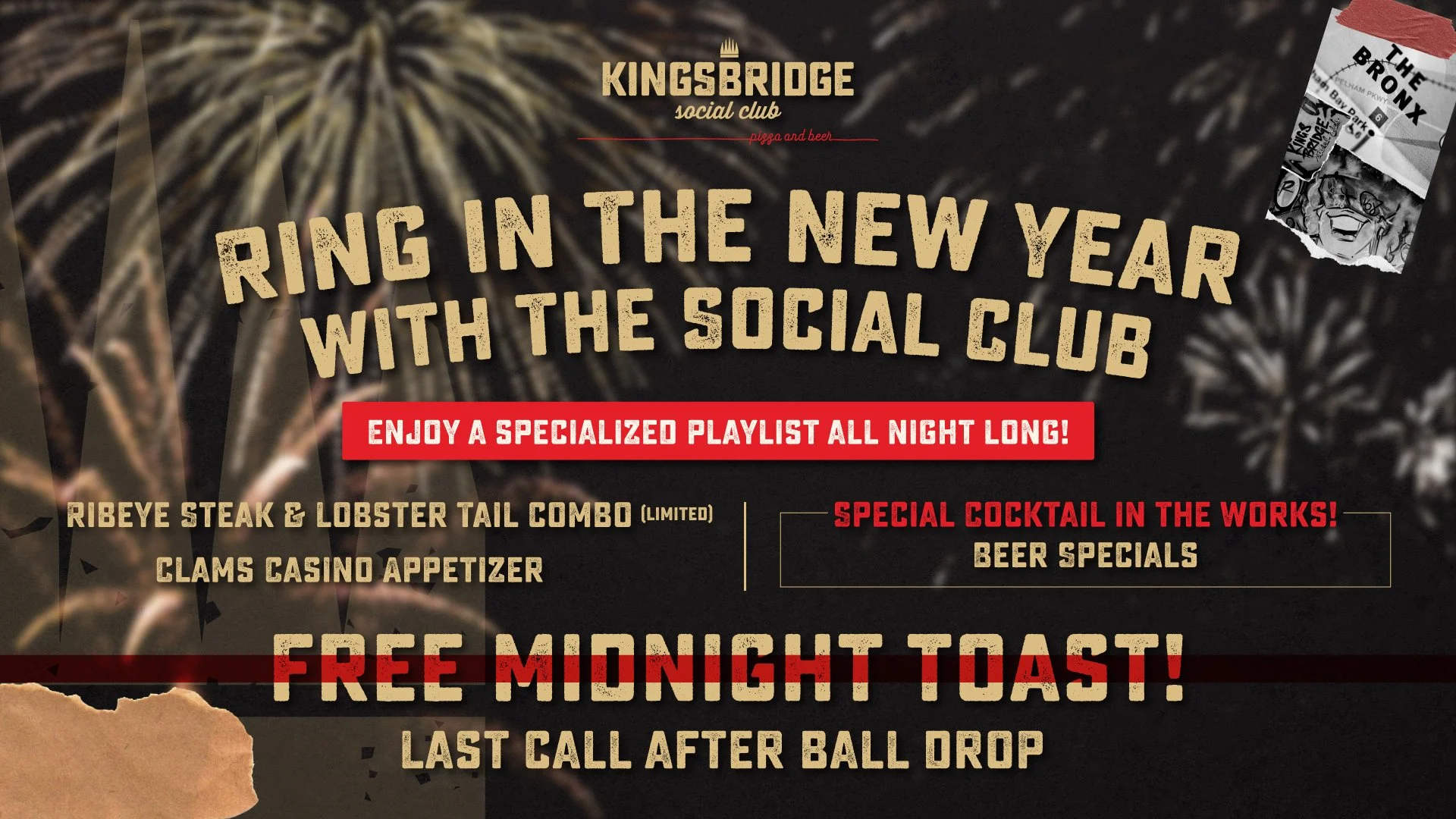 Ring in the New Year with the Social Club