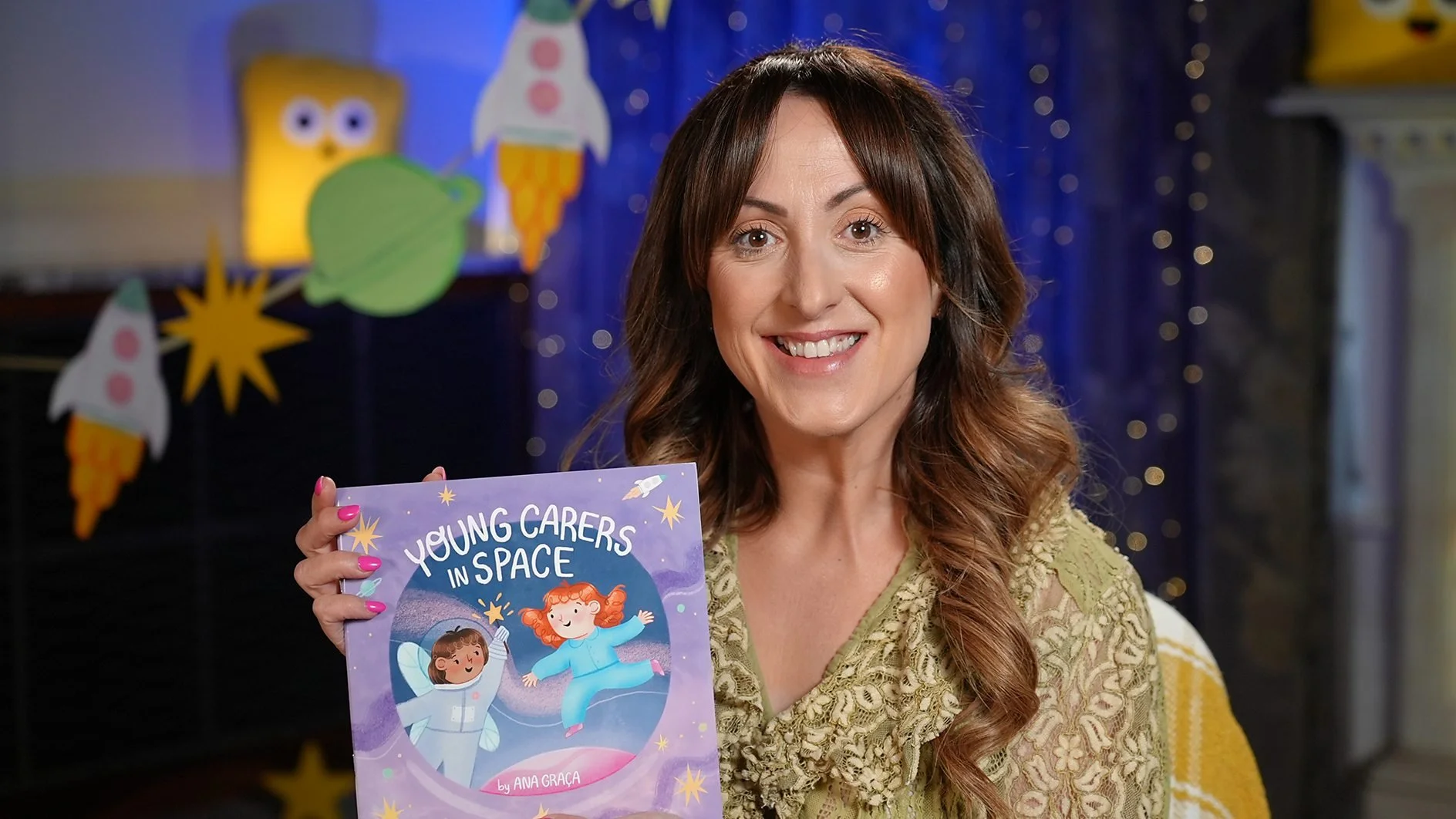 Young Carers in Space on CBeebies Bed Time Stories