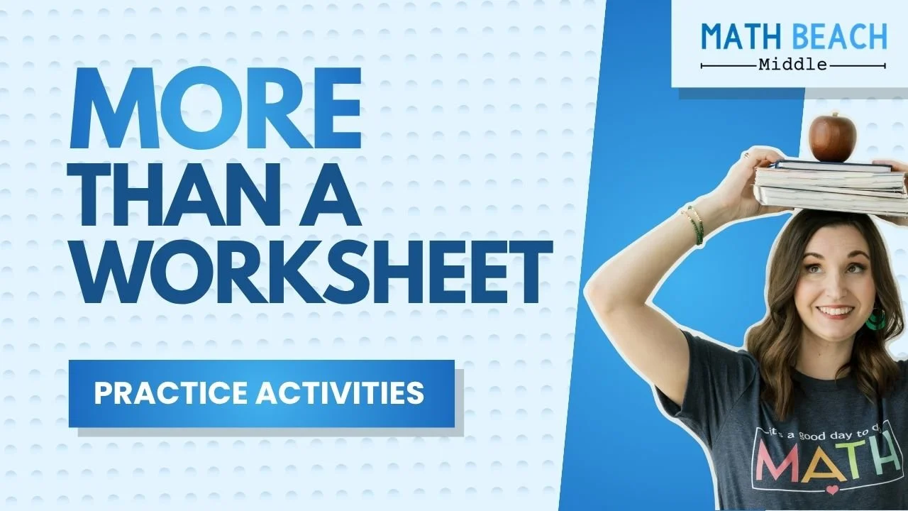 Practice Activities: More Than a Worksheet