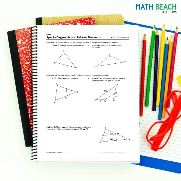 Geometry Curriculum Math Beach Solutions