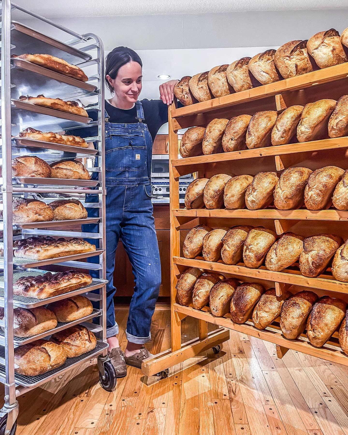 Bake no&deg; 12 of the year. 

I forgot how spectacular baking can be this time of year. How wonderful it is to open the windows, let the air in, and have the smell of the spring and bread baking fill the bakery. Spring weather equals a happy sourdou