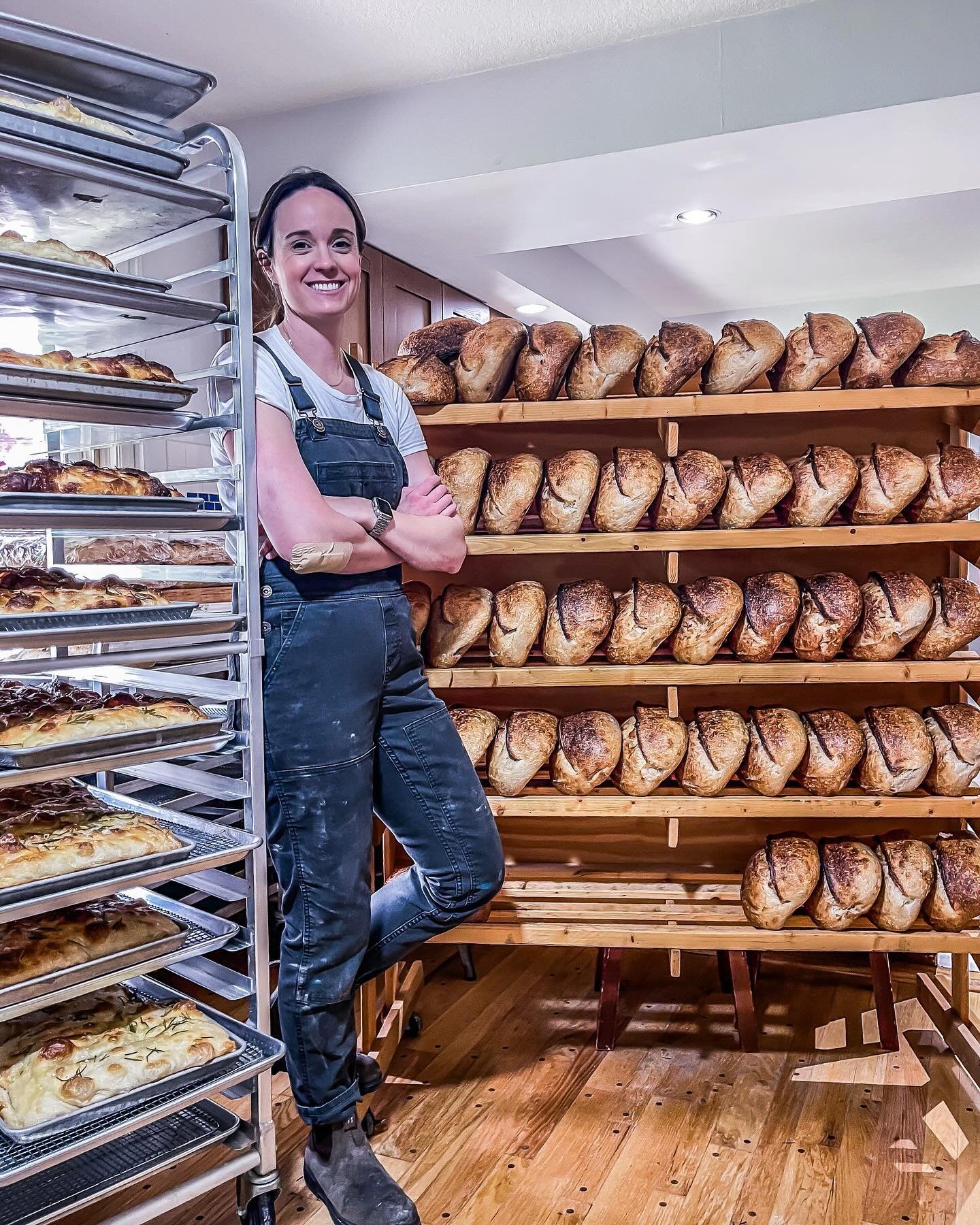 Bake no&deg; 14 of the year. 

I say this every week but the sourdough bread this week was stunning. 

It was a wild week, as most weeks are. I spent the first part deep cleaning the bakery and organizing it. Then my friend, the talented photographer