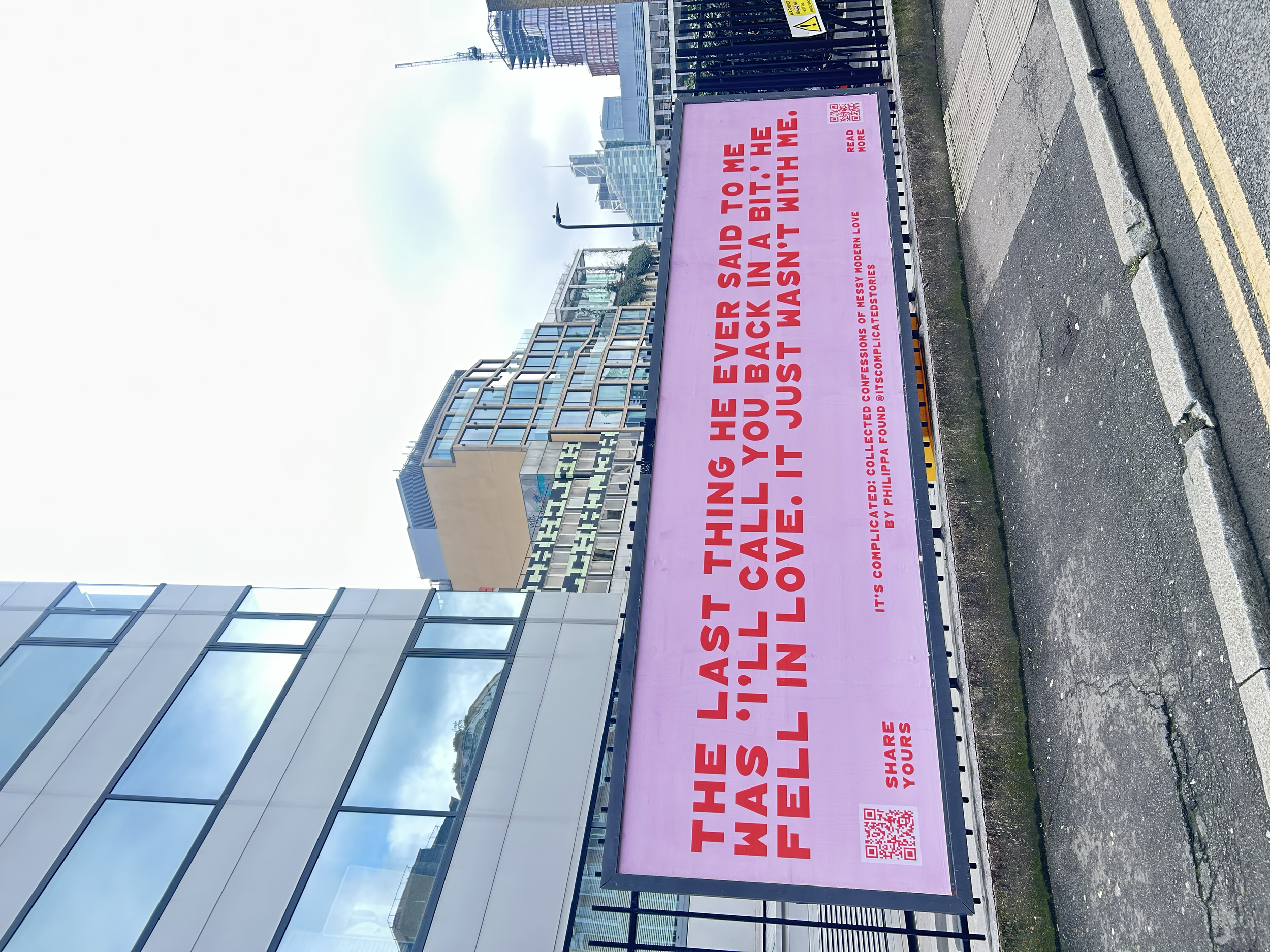 The Last Thing He Said, Telephone House, Tabernacle Street 