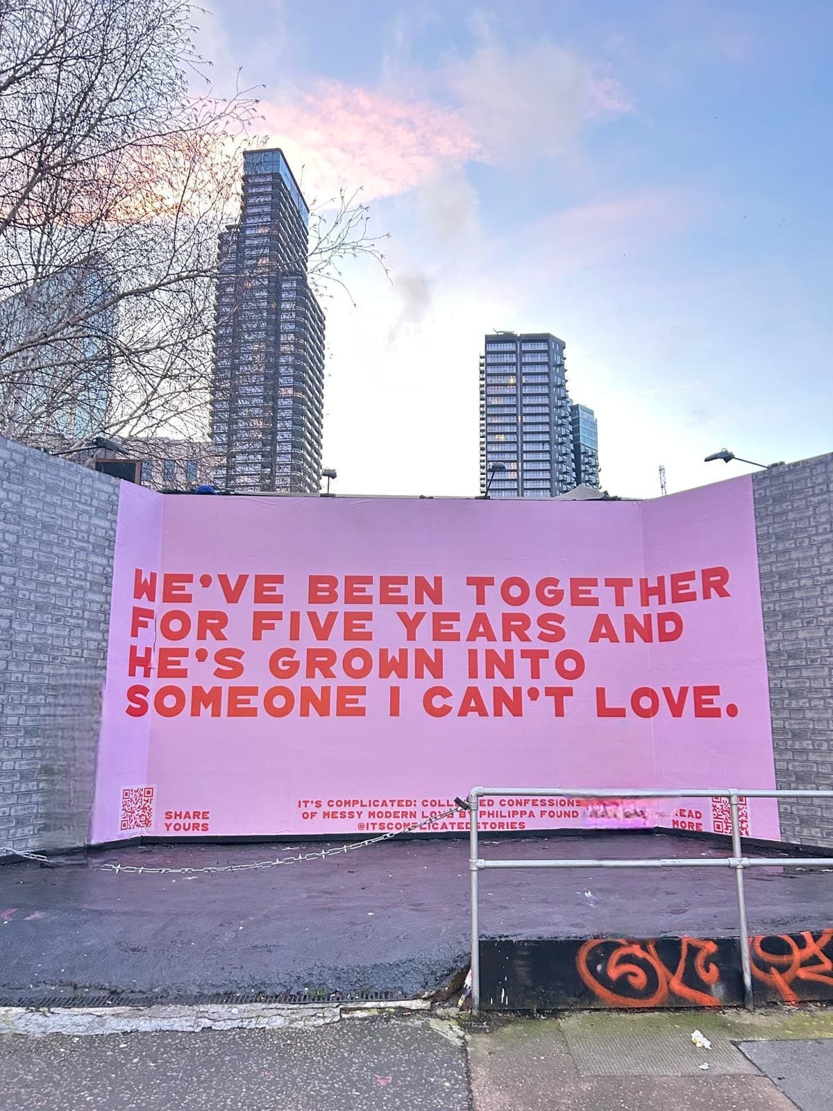 Scared, The Platform, Shoreditch