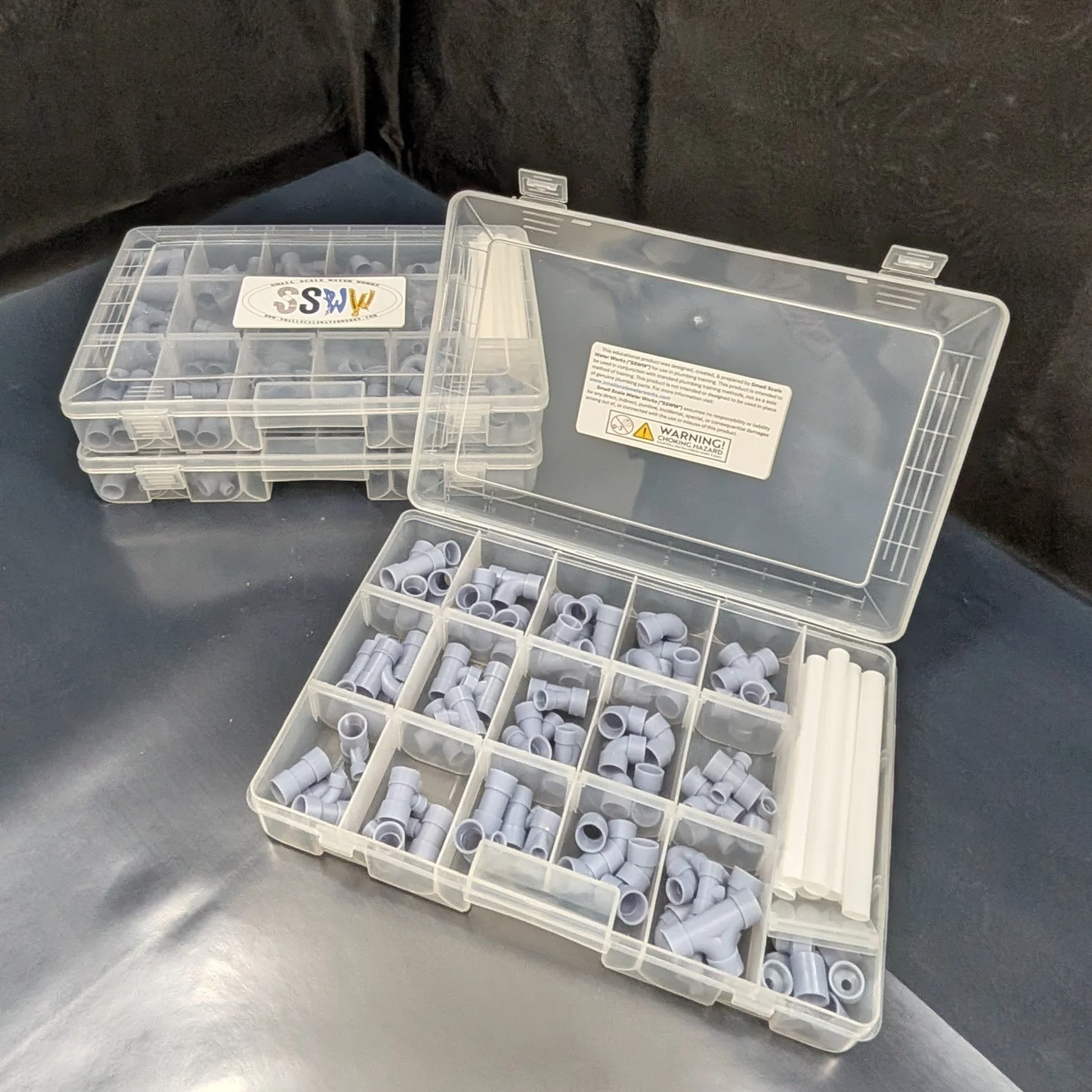 Desktop Fittings Expansion Kit - Grey