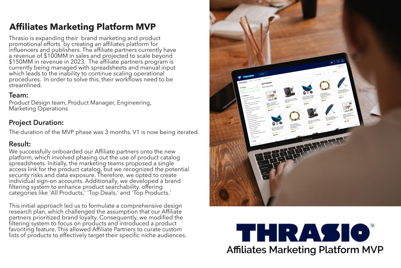 Affiliates Platform overview