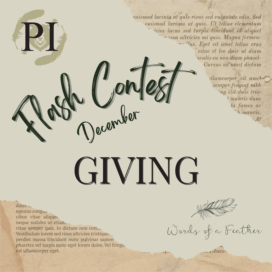 Flash Fiction Contest Words of a Feather Provocative Inklings GIVING