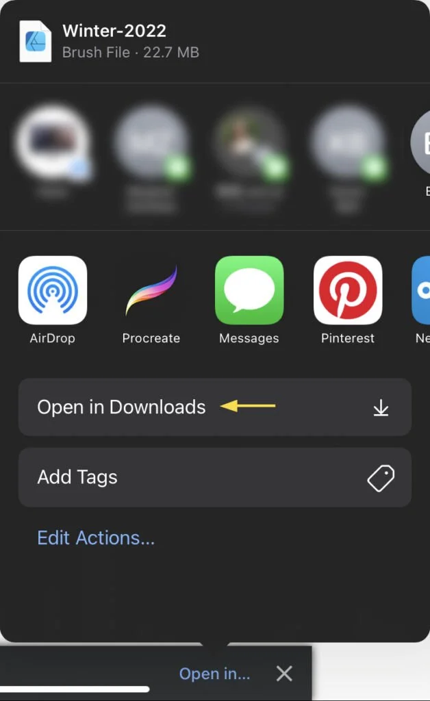 Stepbystep guide on importing Adobe brushes in Procreate