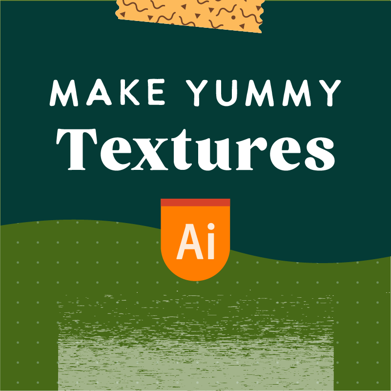 How to Create Yummy Vector Textures in Adobe Illustrator