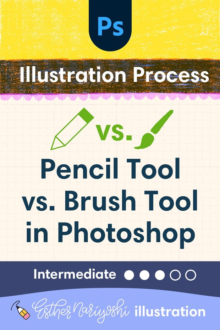 Pencil Tool vs. Brush Tool: When to Use Each in Adobe Photoshop