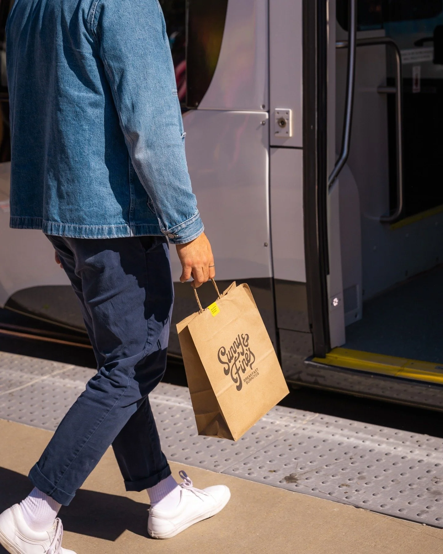 We're just tagging along