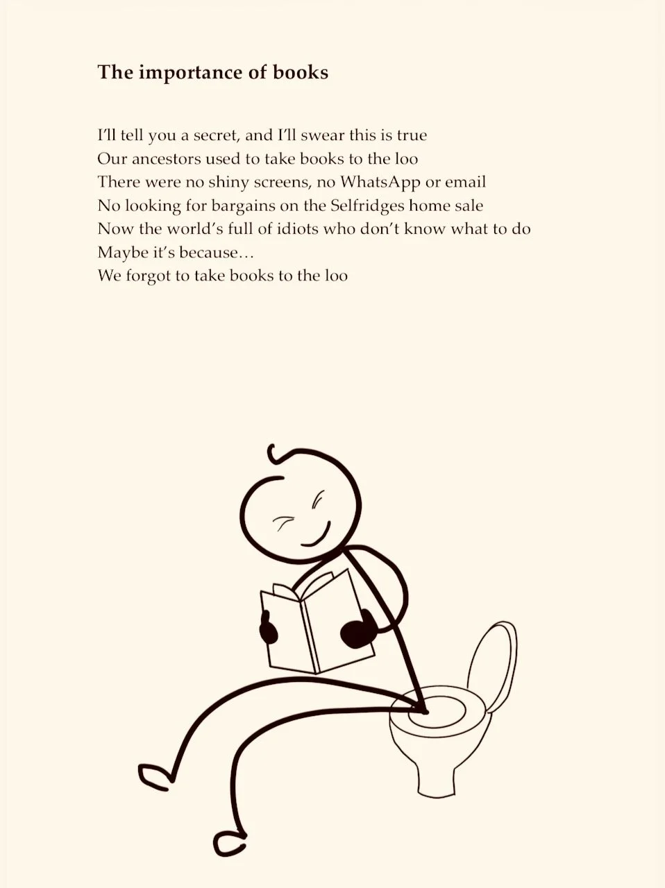 The Importance of Books