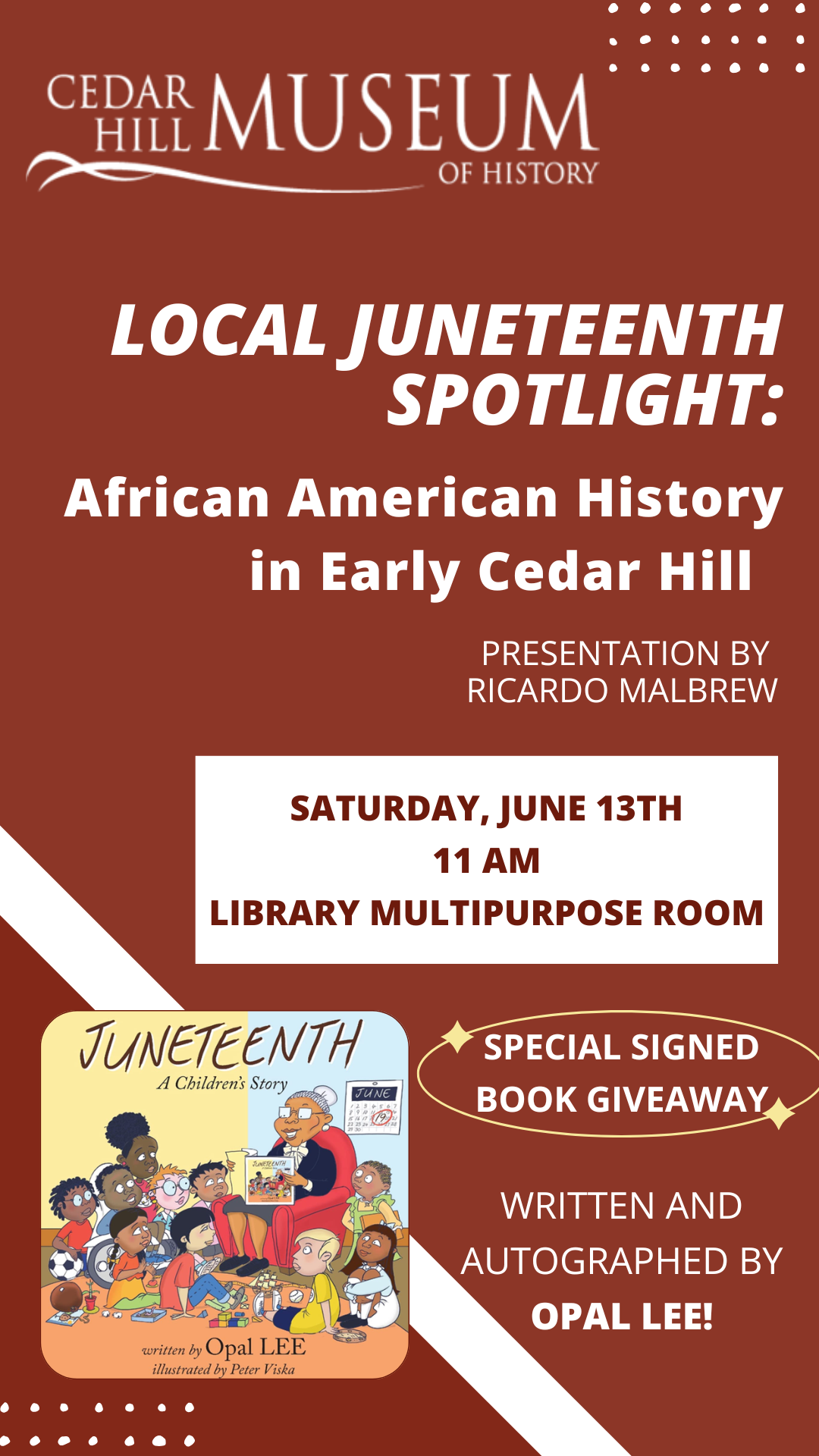 Local Juneteenth Spotlight: African American History in Early Cedar Hill